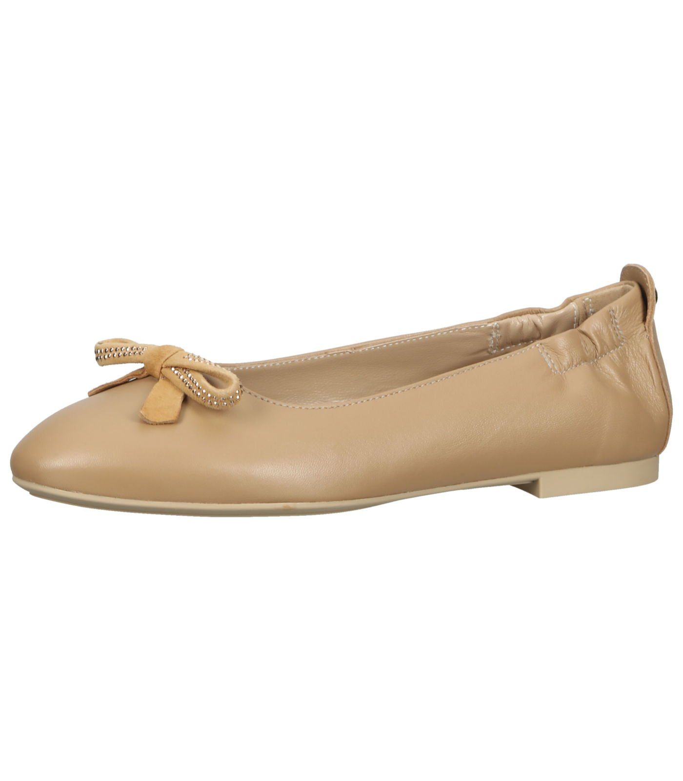 Nero Giardini Ballerinas Leder Ballerina Hellbraun | Ballerinas