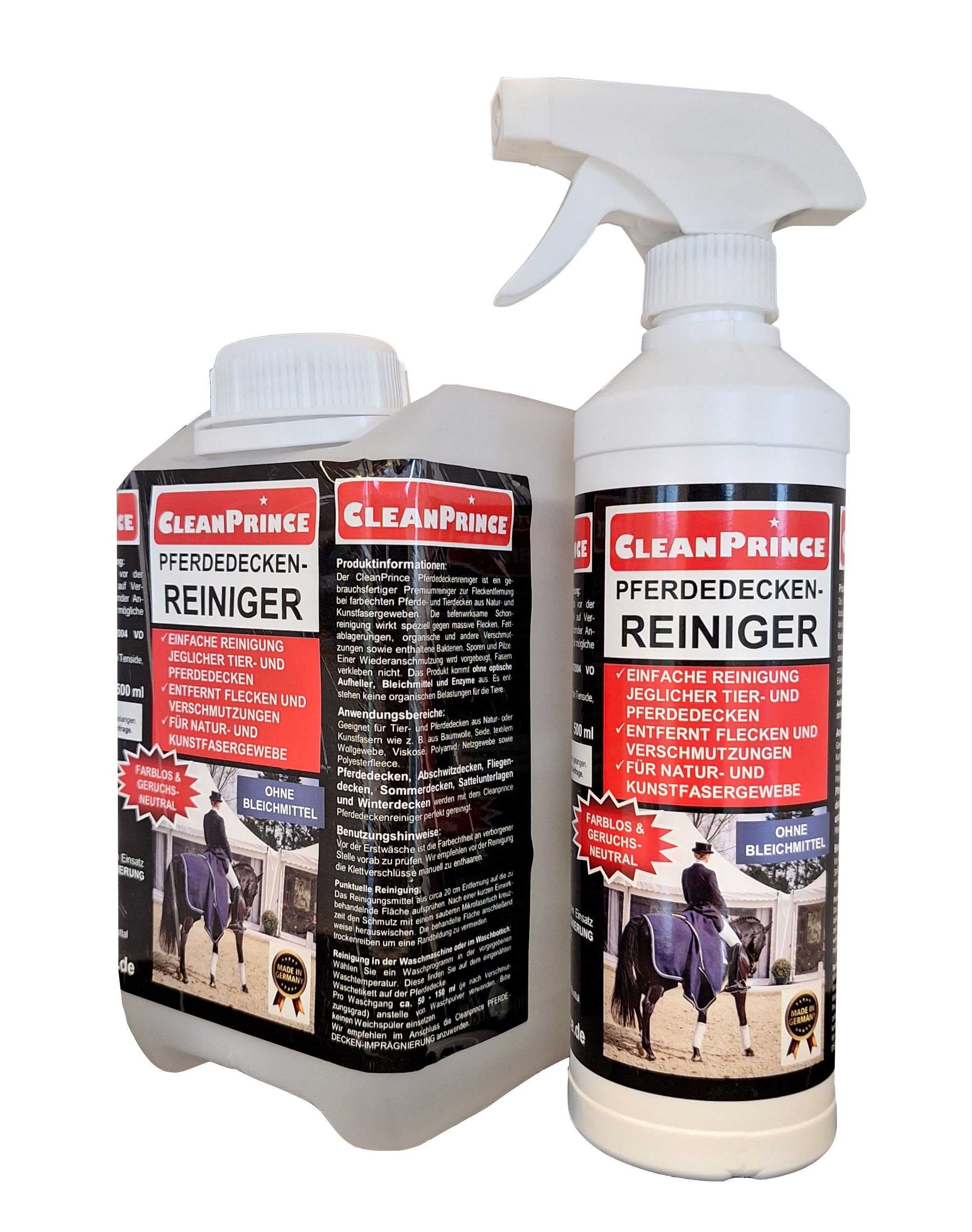 Pferdedecken-Reiniger Reinigungsmittel Tierdecken Pferdedecken Spezialwaschmittel