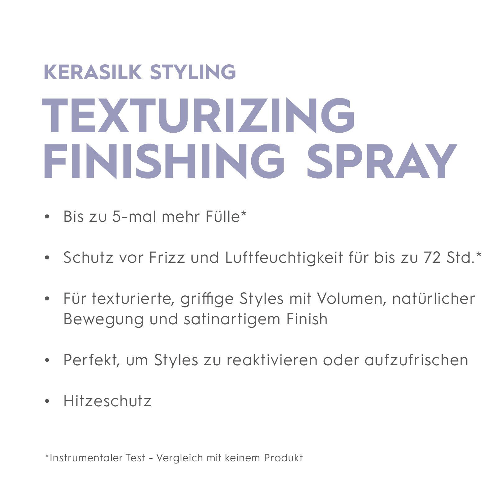 Spray, vegan 1-tlg., Haarspray Kerasilk Finishing Texturizing