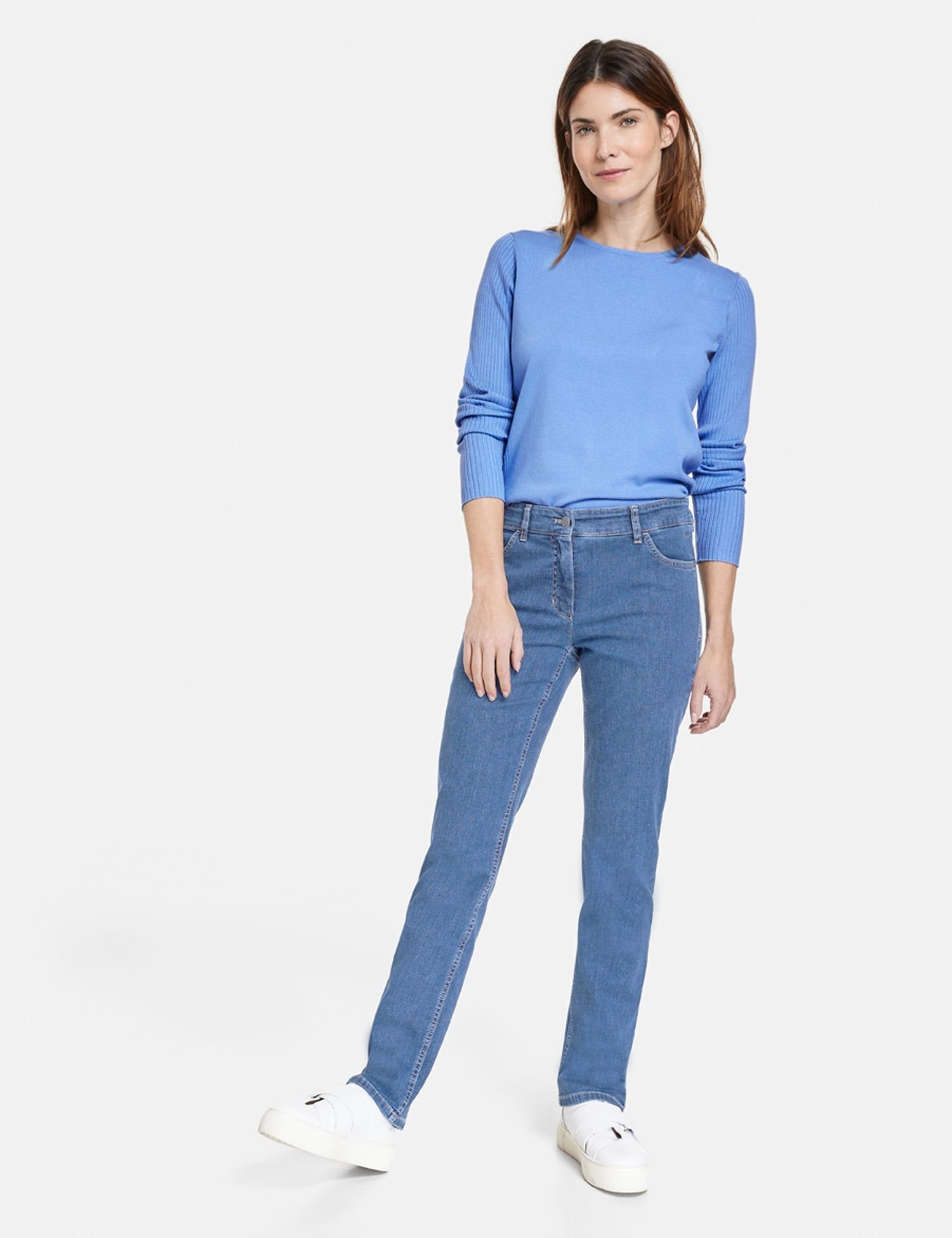 GERRY WEBER 5-Pocket-Jeans 87300 BLUE DENIM