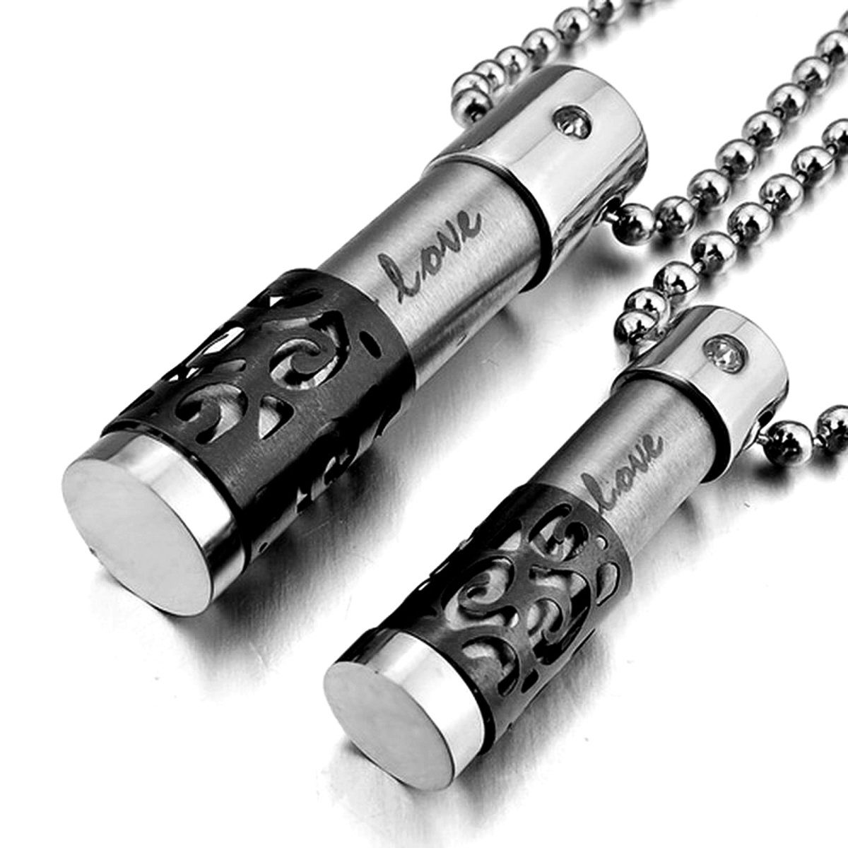 Schmuck-Elfe Partnerkette Only Love Eleganz (Set), 4tlg. Set