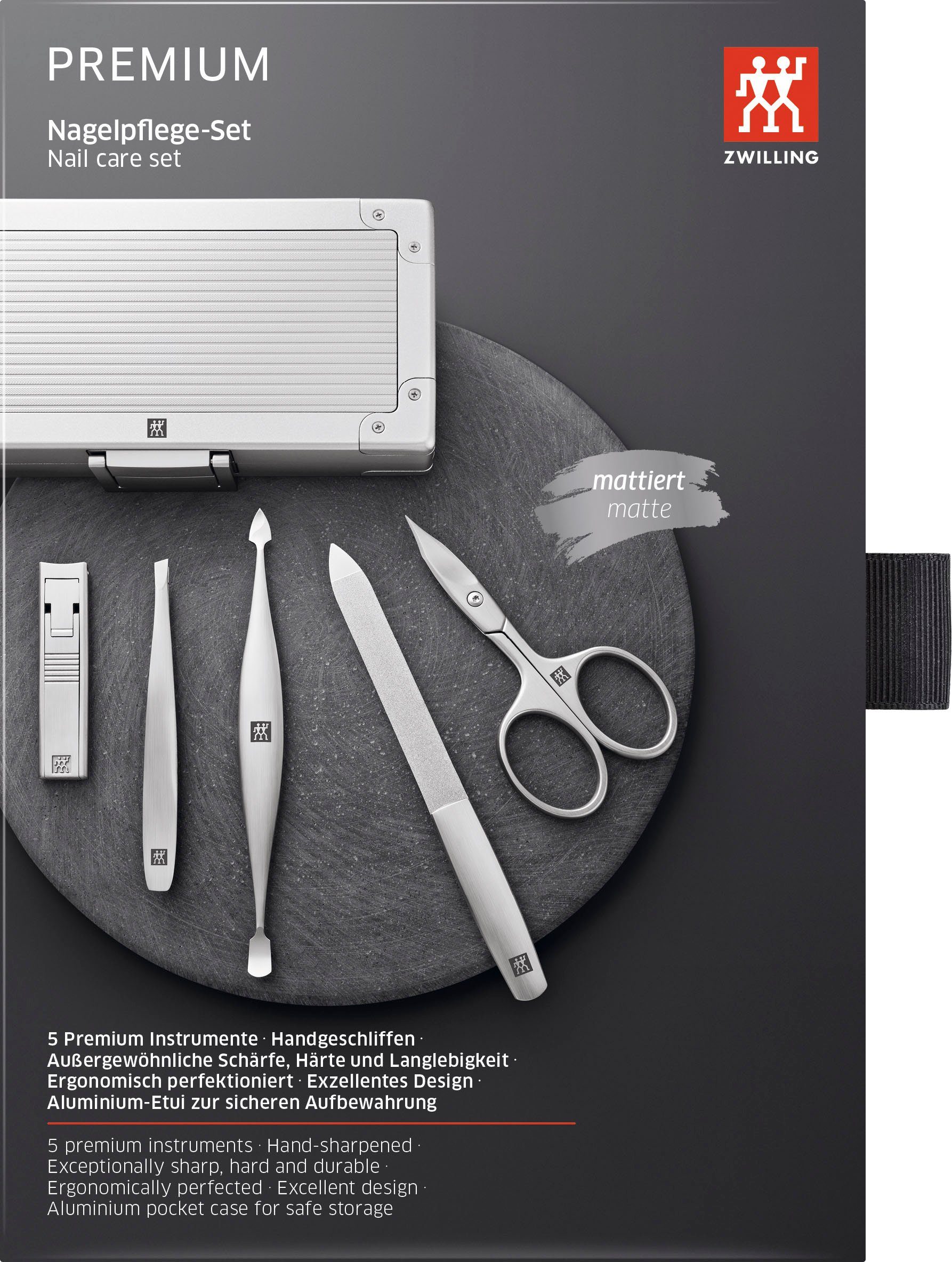 Zwilling Maniküre-Etui Aluminium, Für unterwegs und günstig online kaufen