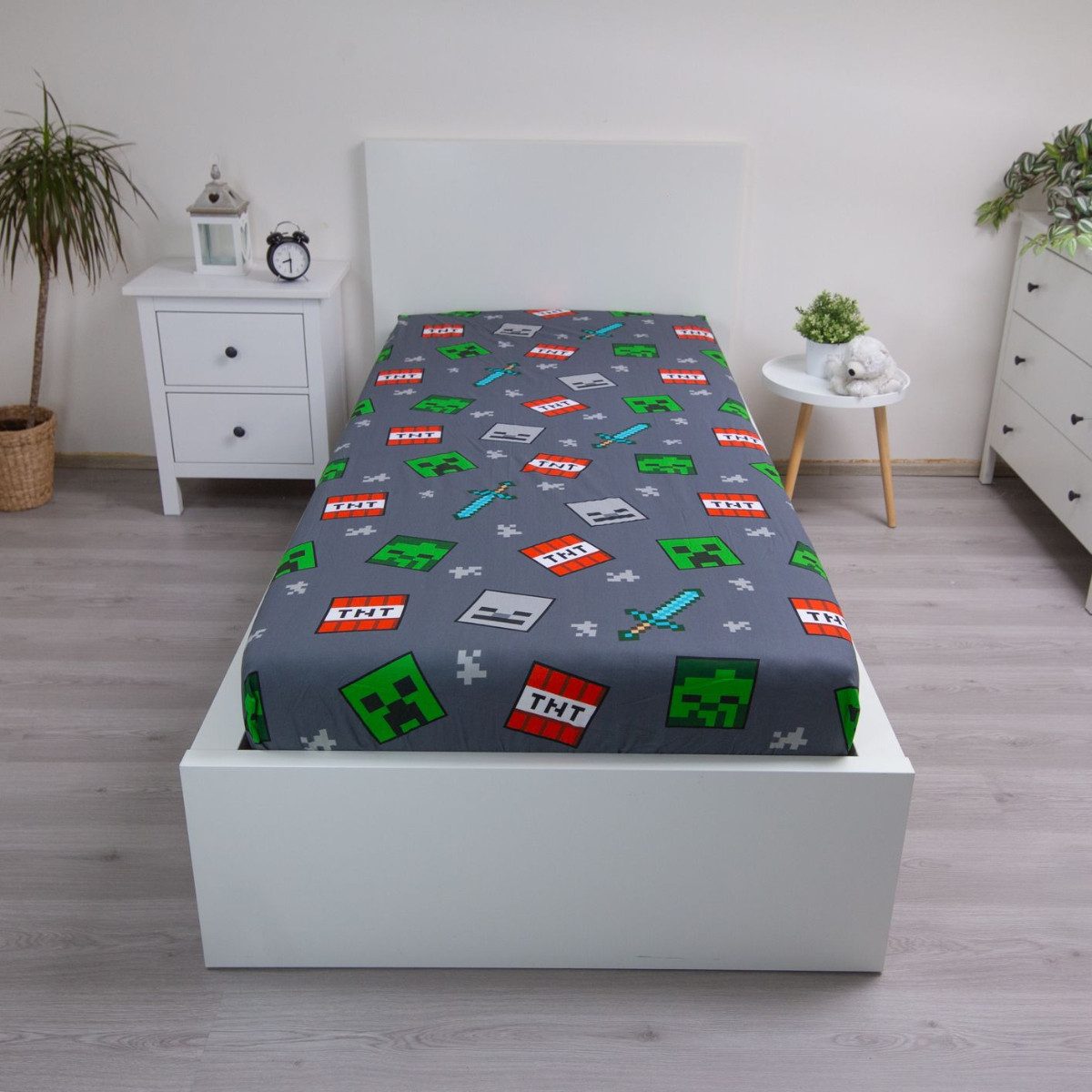 Jerry Fabrics Spannbettlaken Minecraft Spannbettlaken „We günstig online kaufen