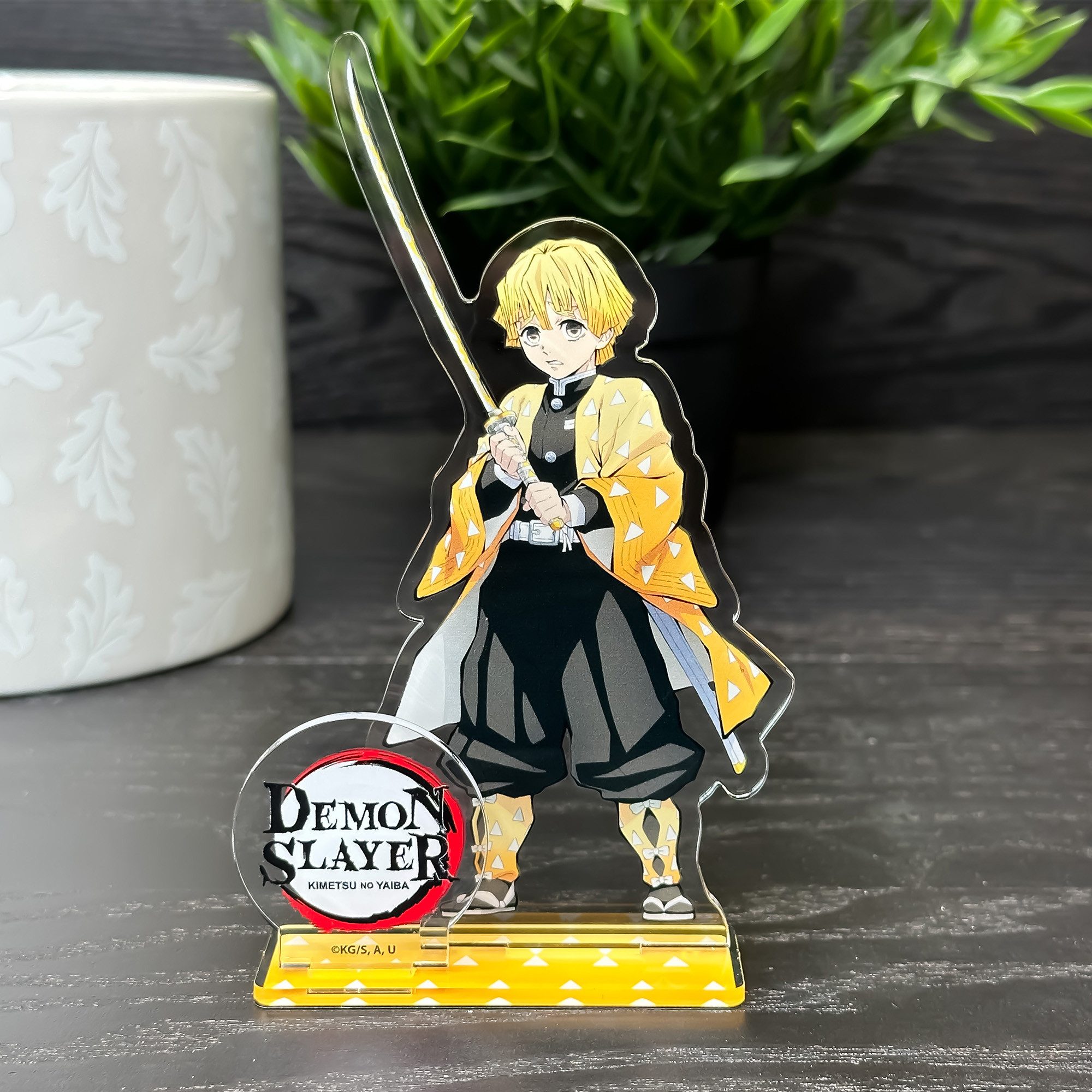 ABYstyle Sammelfigur Zenitsu Agatsuma Acryl Figur - Demon Slayer