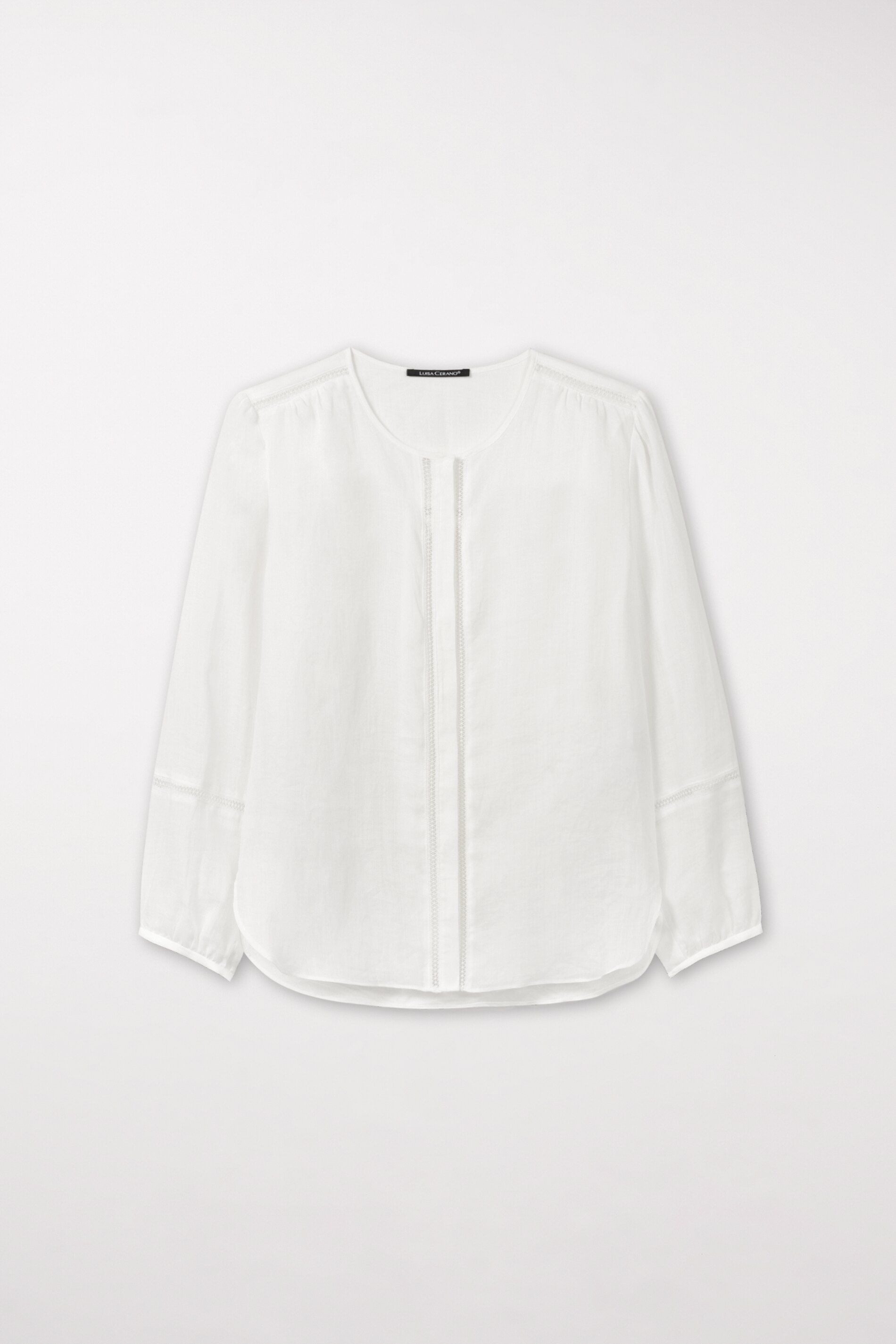 Luisa Cerano Langarmbluse