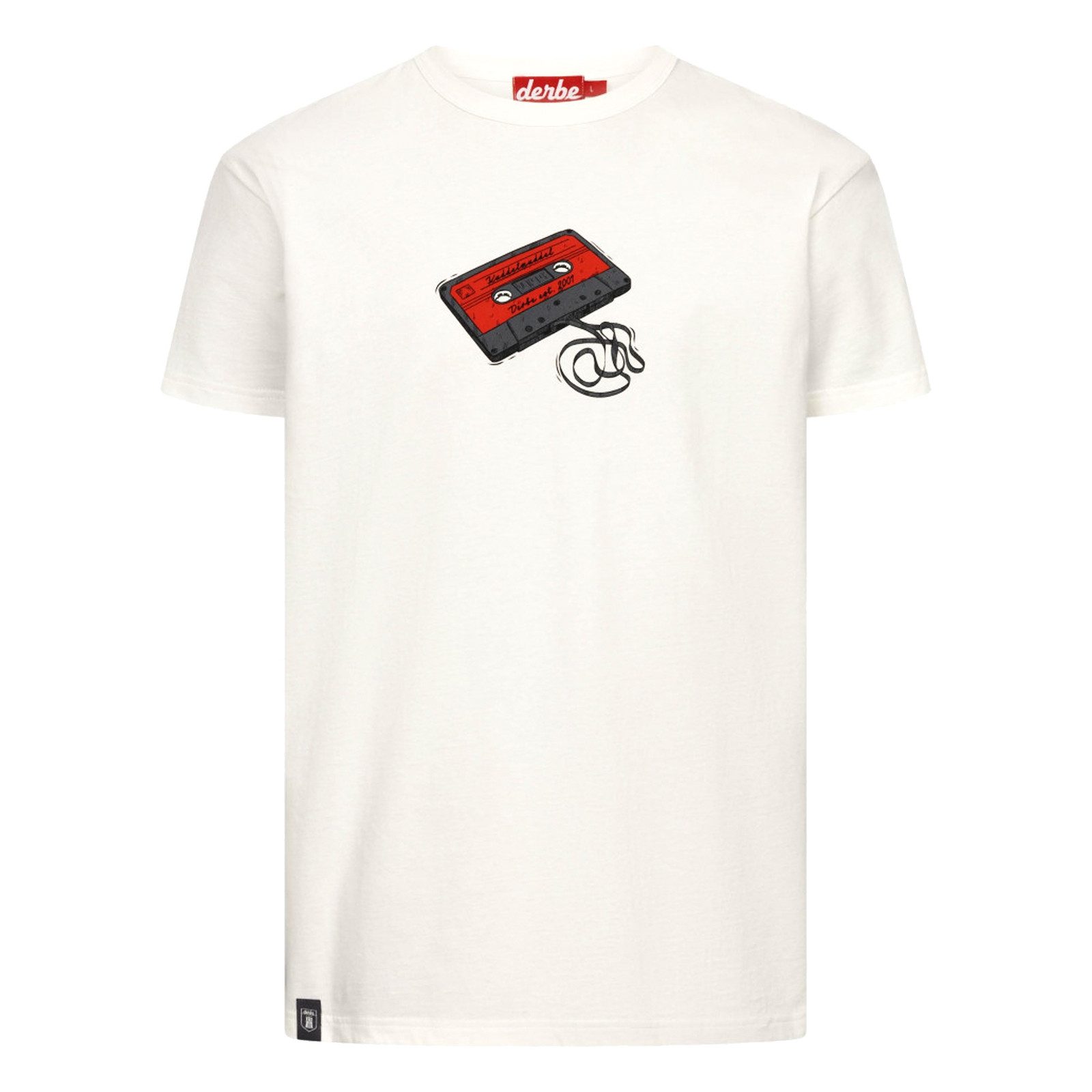 Derbe T-Shirt Kuddelmuddel mit Print