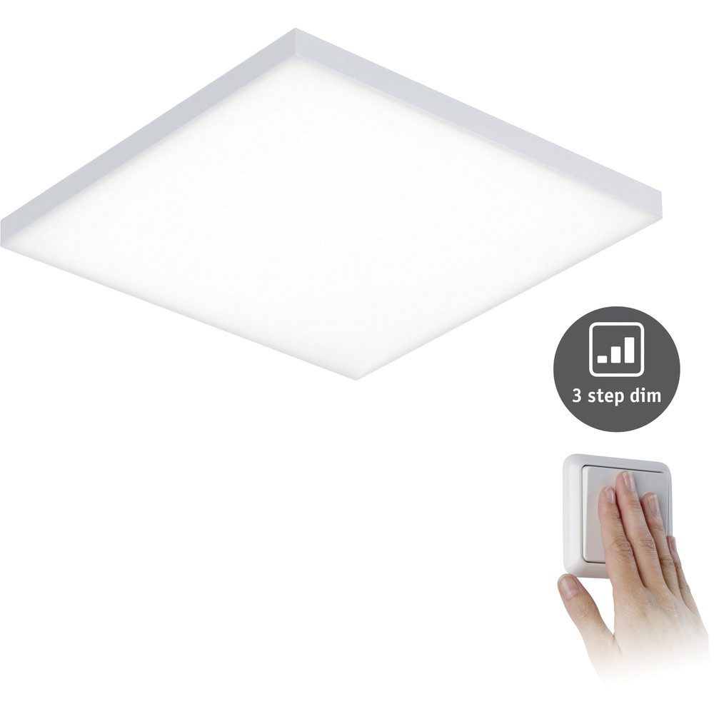 Paulmann LED Panel Paulmann Velora 79821 LED-Panel 17 W Warmweiß Weiß (matt)
