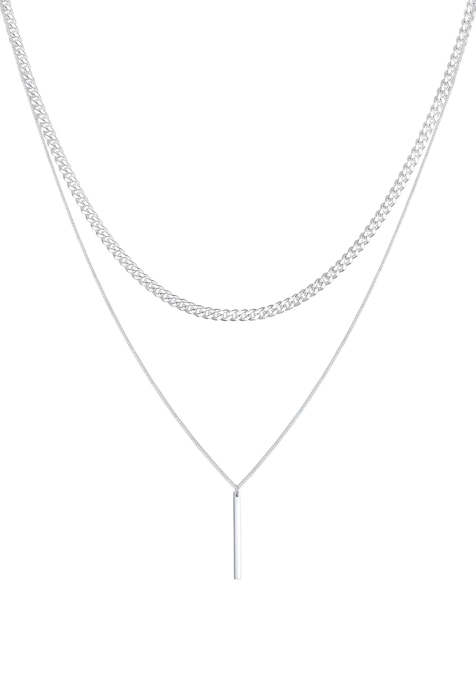 Elli Premium Gliederkette Halskette Layer 925 günstig online kaufen