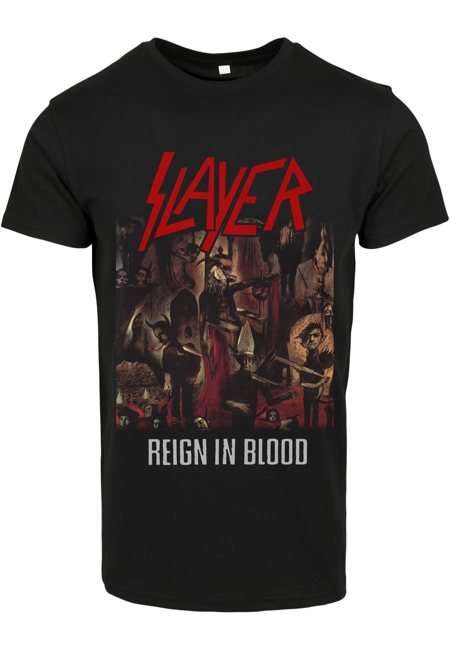 Blood SLAYER- Kurzarmshirt In Men´s Tee (1-tlg) Merchcode Herren Reign