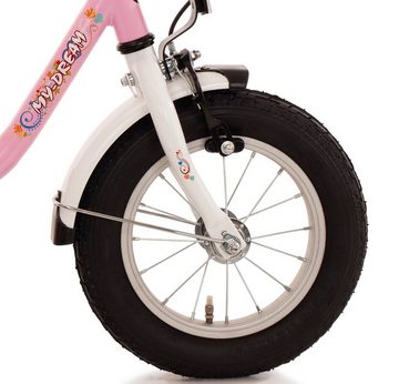 Bachtenkirch Kinderfahrrad Rosa Dream 12 Zoll, Mit Rücktrittbremse