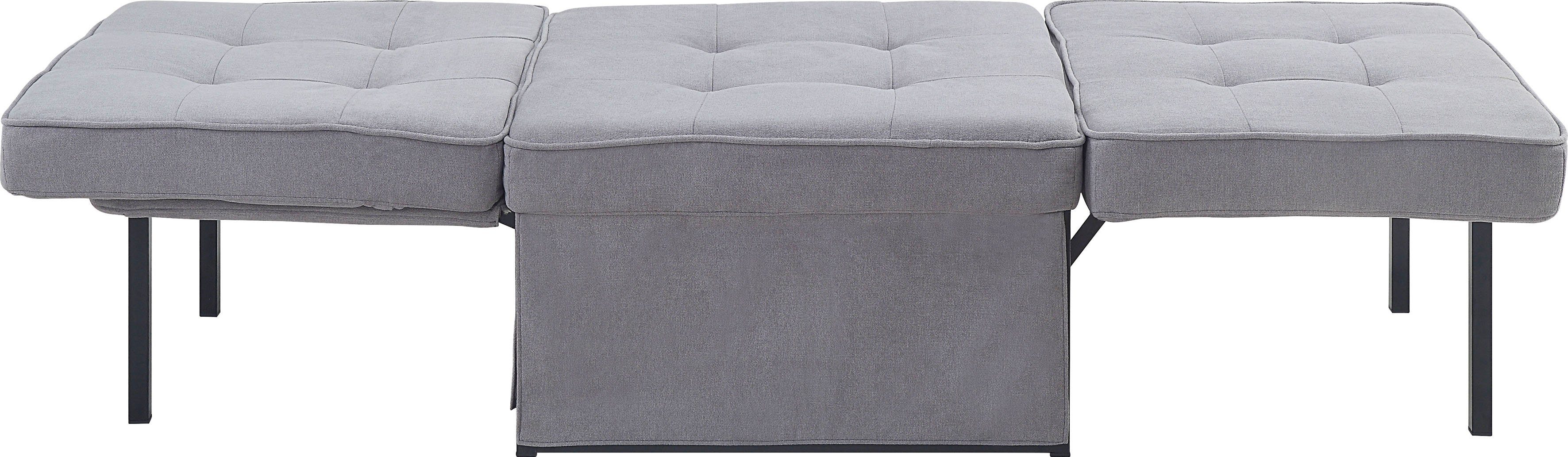 zum Kissen ATLANTIC collection Relaxliege inkl. Loungesessel, home Schlafsofa Gästebett, wandelbar und Finn,