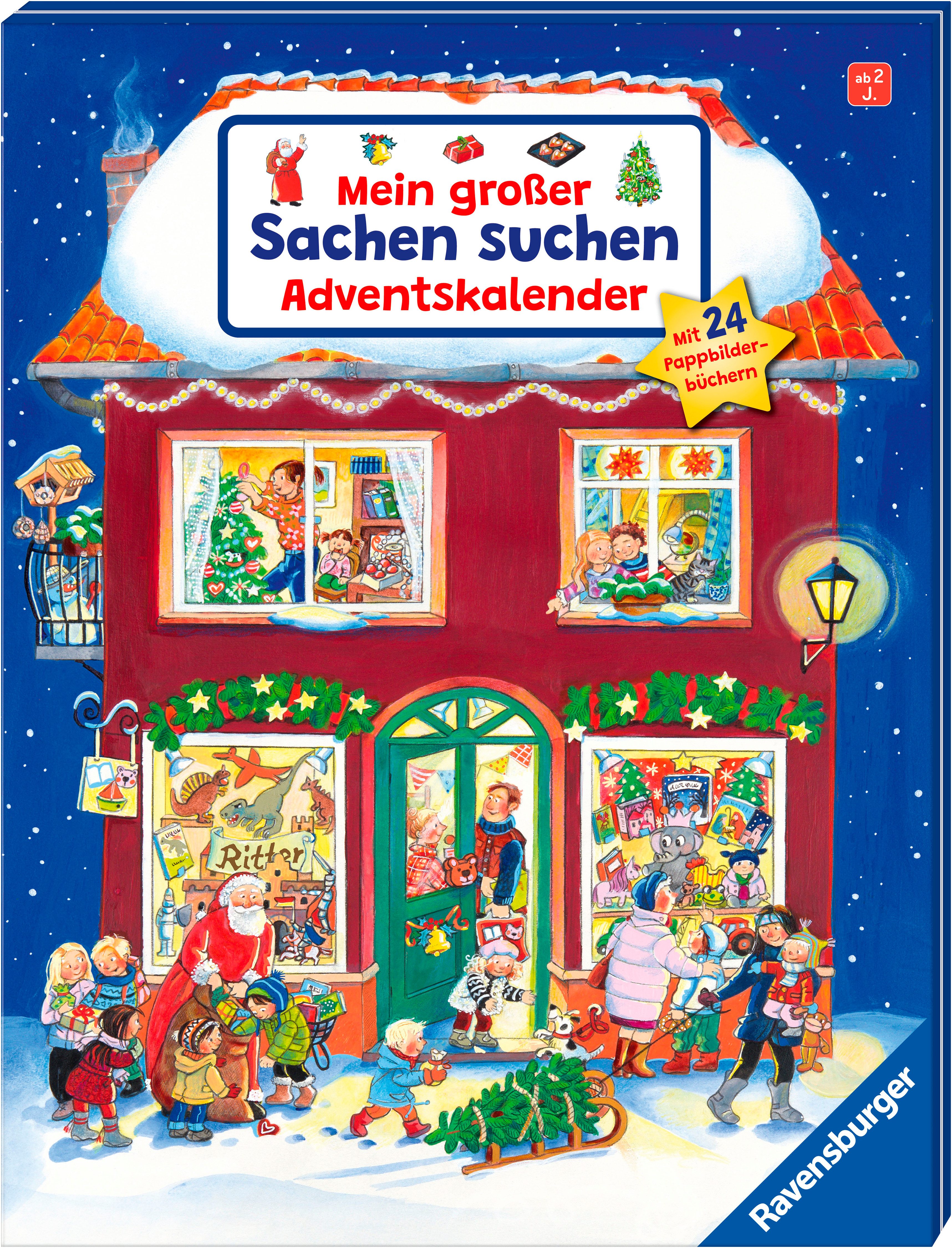 Ravensburger Spielzeug-Adventskalender Mein großer Sachen suchen Adventskalender