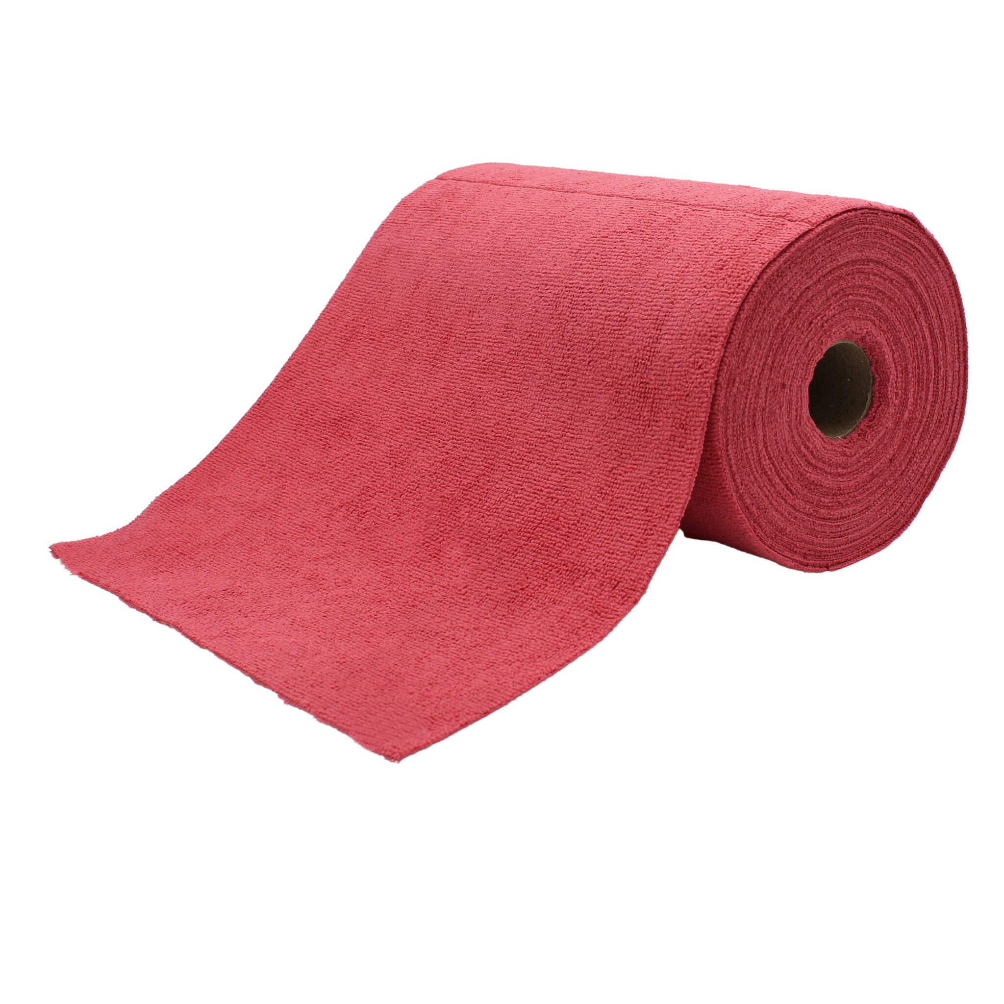 Rogge Premium Microfaser 75 Tücher auf Rolle, Super Soft 30x30cm Mikrofasertuch