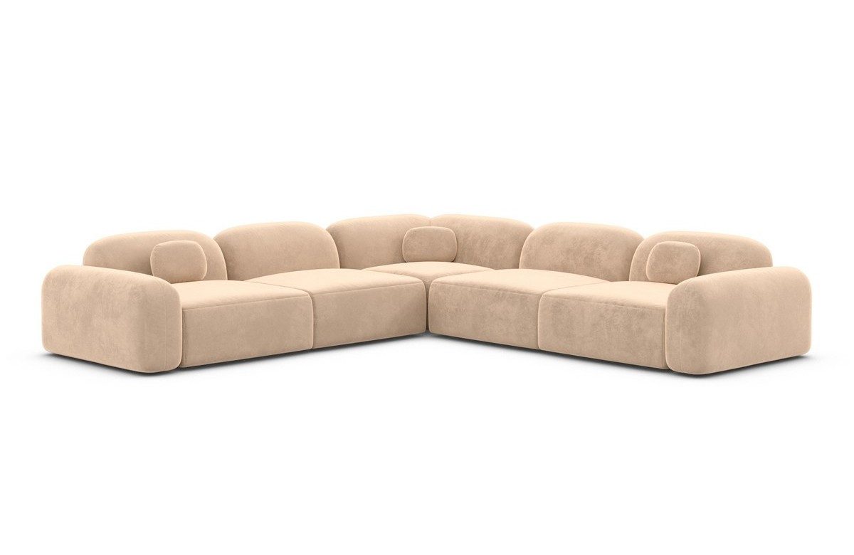 Sofa Dreams Ecksofa Stoff Eckcouch Polstersofa Luxus Eck Couch Barcelona L günstig online kaufen