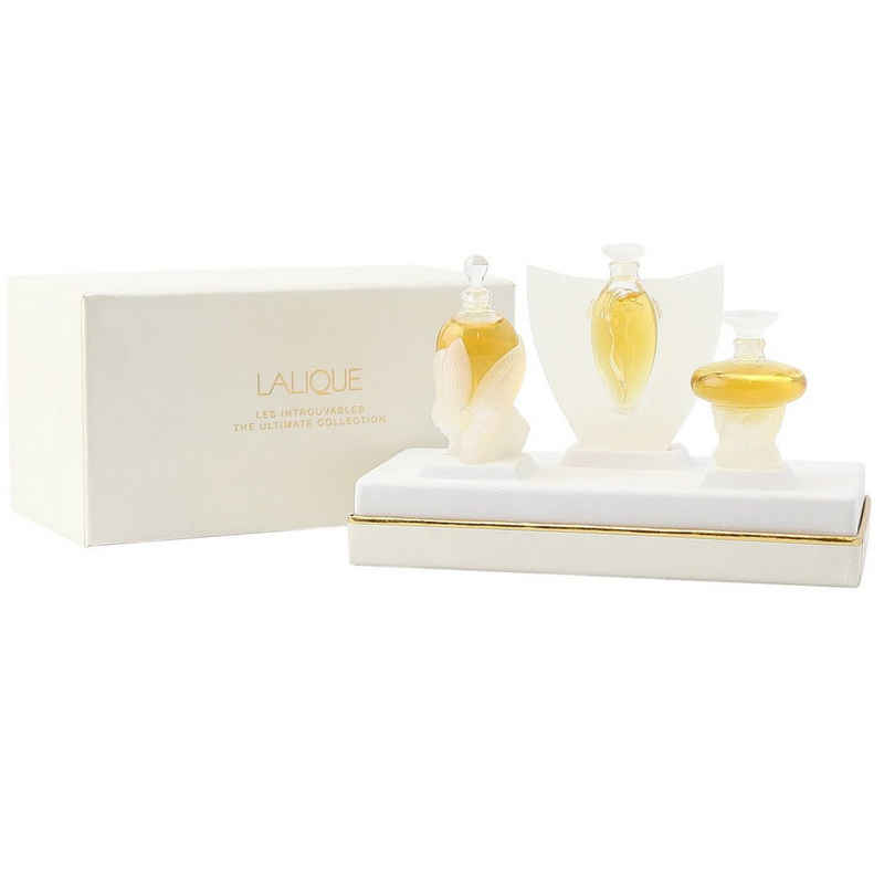 Lalique Extrait Parfum »Lalique Les Flacons Miniatures Collection je 4,5 ml Sirenes + Sylphide + Les Elfes«