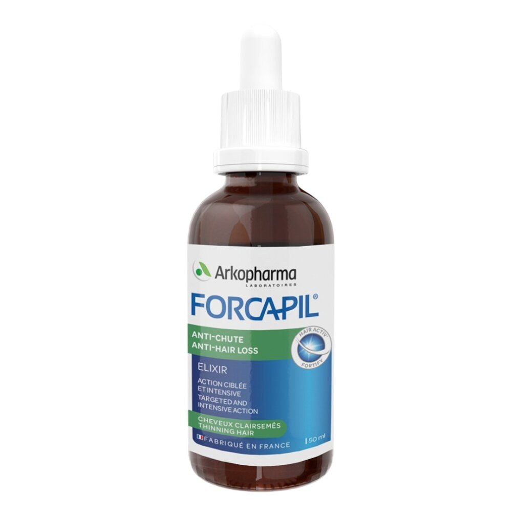 Arkopharma Haarpflege-Set, Forcapil, Haarspray-Behandlung, gegen Haarausfall, 50 ml