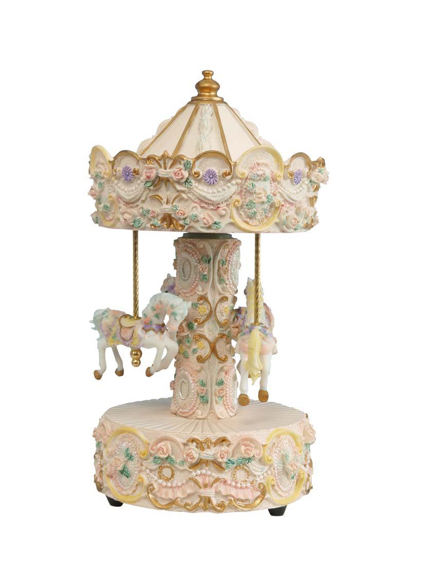 Musicboxworld Spieluhr Karussell beige