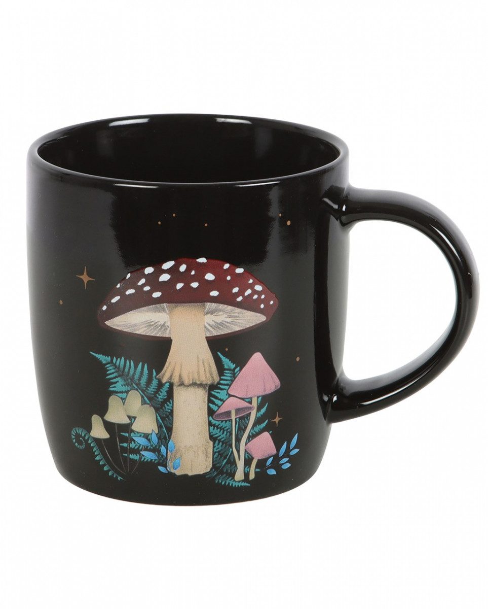 Horror-Shop Tasse Magic Forest Mushroom Kaffeebecher, Keramik