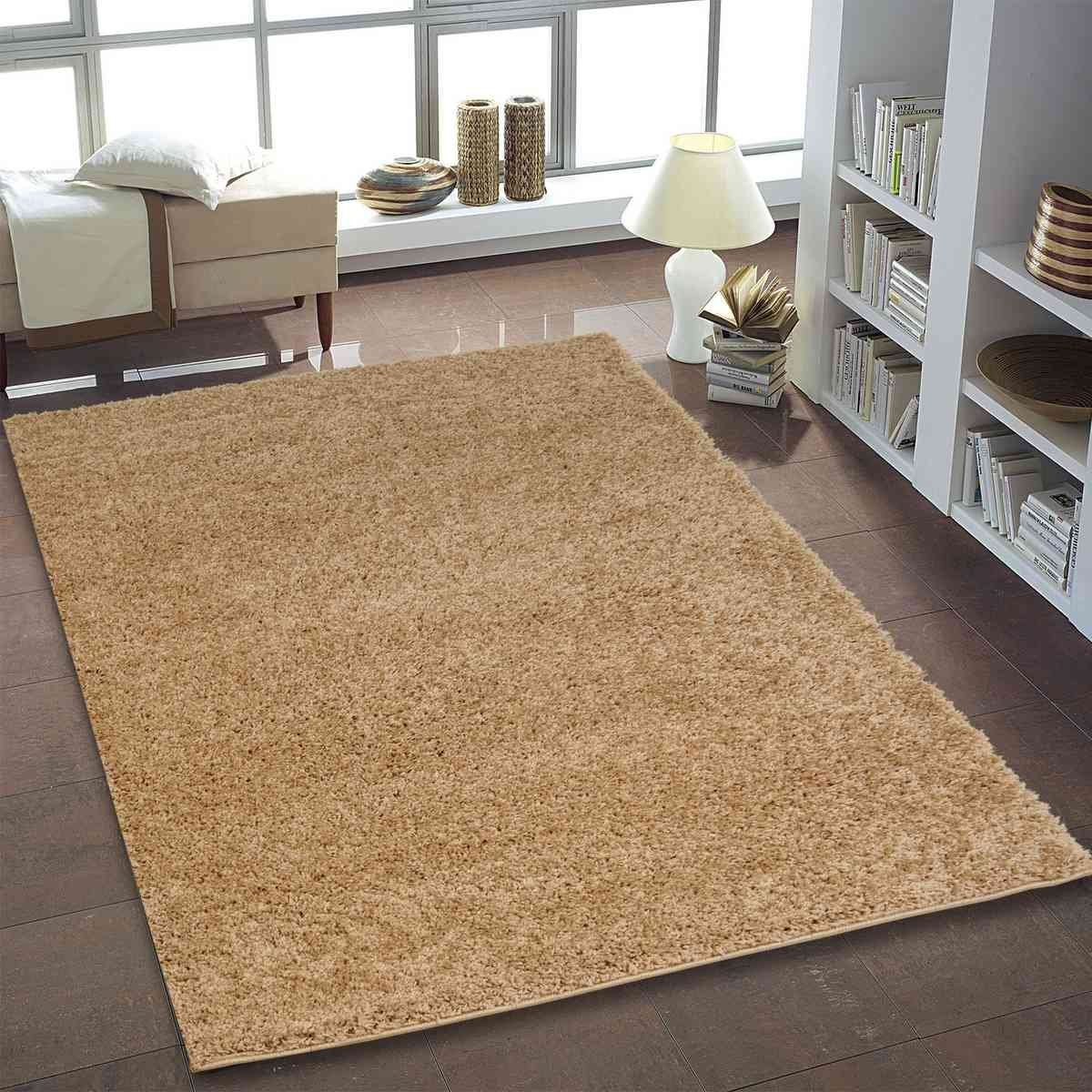 Langflor-Teppich Tara Shaggy, TaraCarpet, Wohnzimmer beige Schlafzimmer rechteckig, Höhe: mm, 080x150 30 Langflor Kinder Hochflor