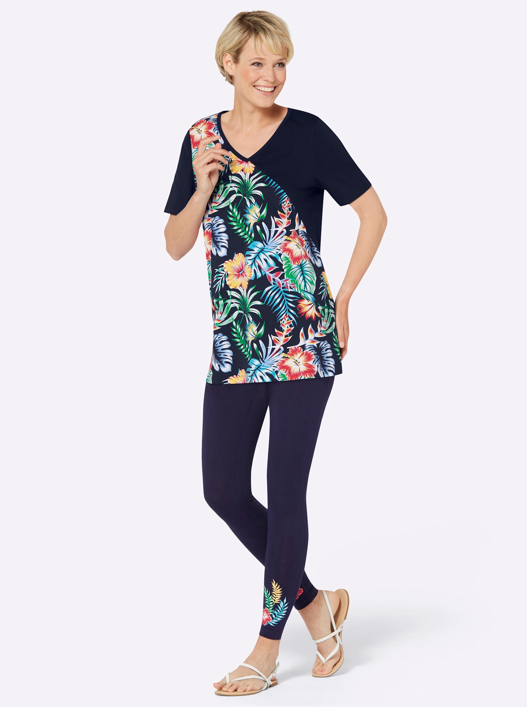 Sieh an! Jumpsuit Anzug Länge Shirt günstig online kaufen