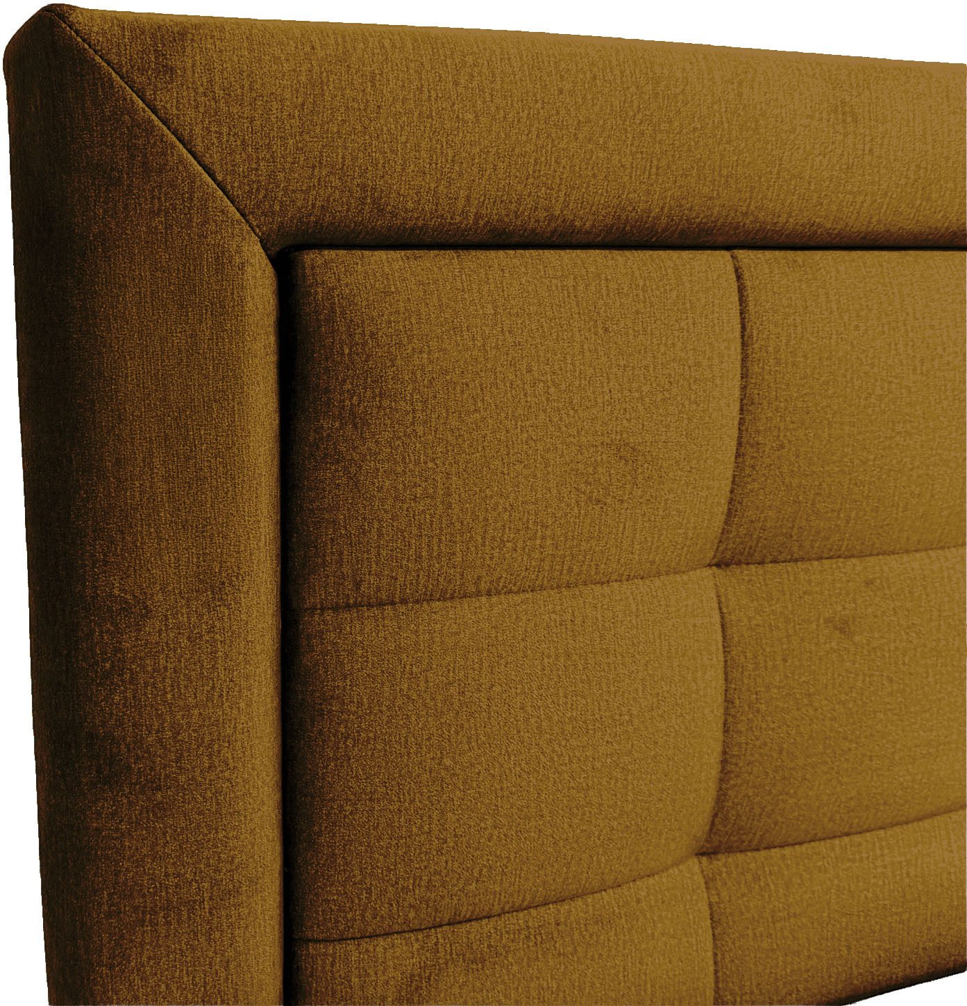 OTTO home Boxspringbett MIVVA mit Bettkasten, mit Taschenfederkernmatratze H3, H3/H4 mix, H4 (mit hochwertigem Luxus-Microfaser-Stoff, wahlweise mit LED-Leuchte – Bild 5 von 5