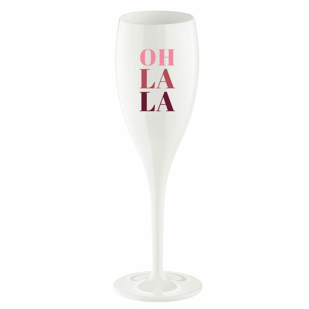 KOZIOL Sektglas Cheers No. 1 Oh La La, 100 ml, Kunststoff