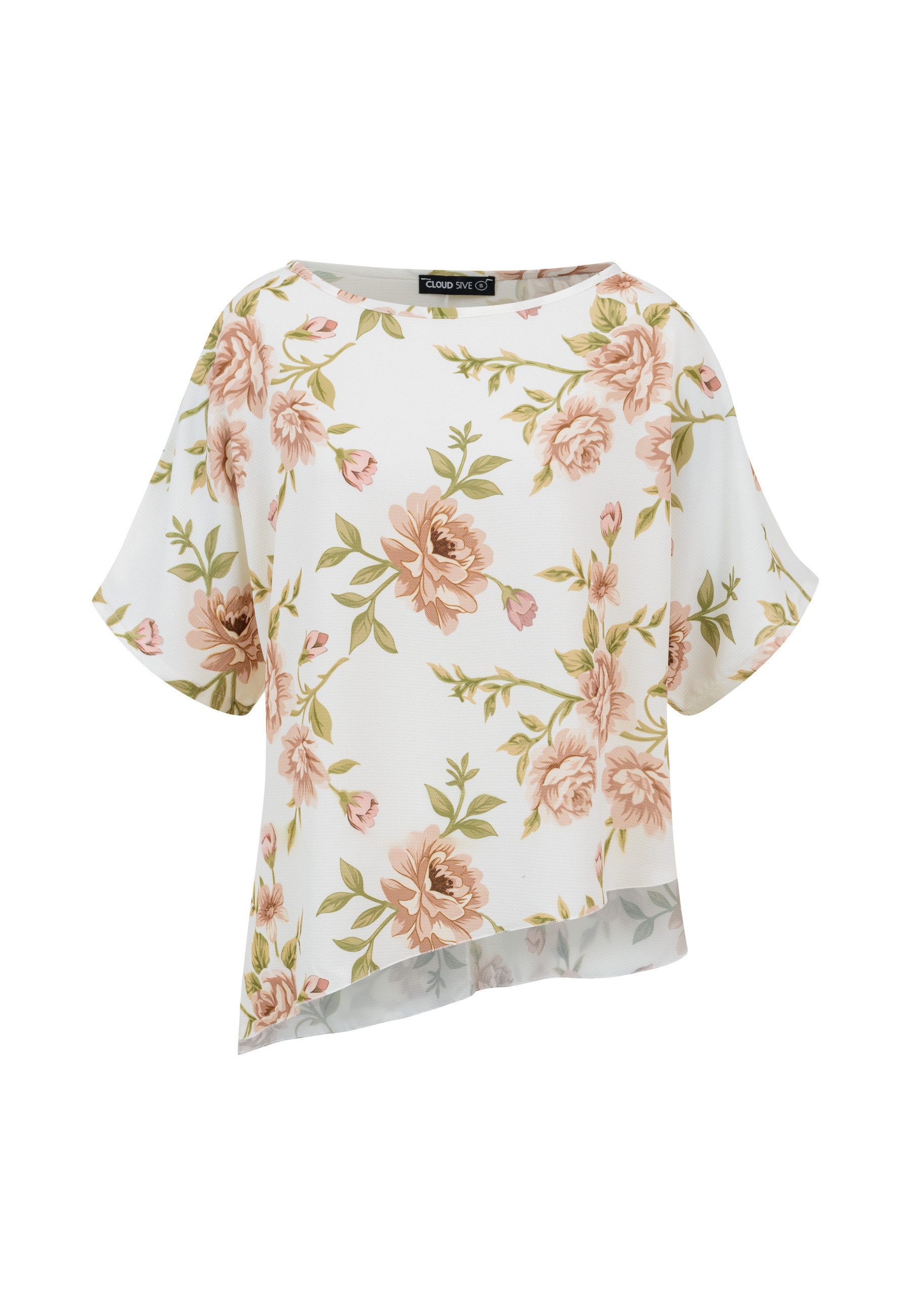 CLOUD 5IVE T-Shirt CLOUD 5IVE Asymetric Top (1-tlg)