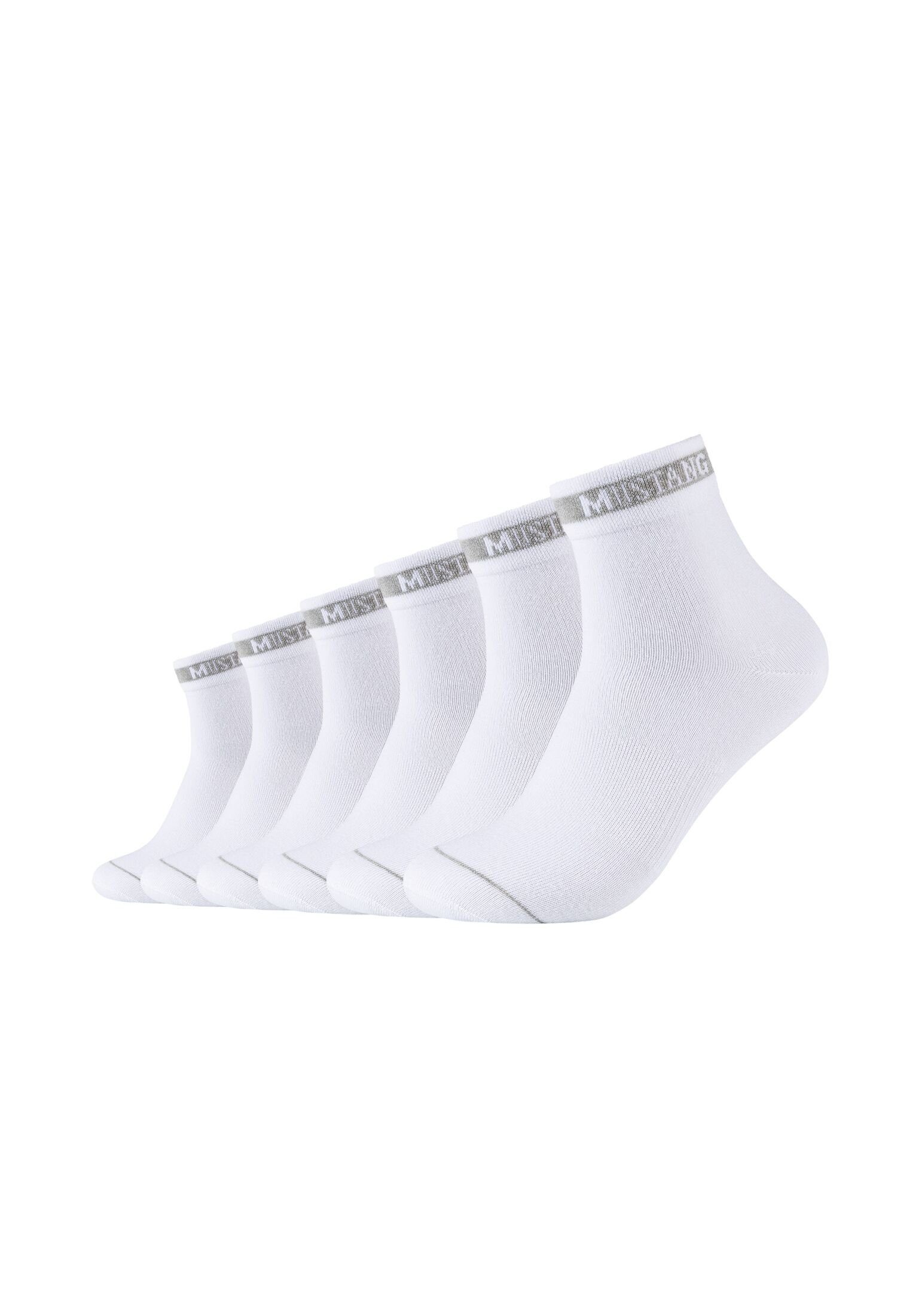 MUSTANG Kurzsocken Kurzsocken 6er Pack