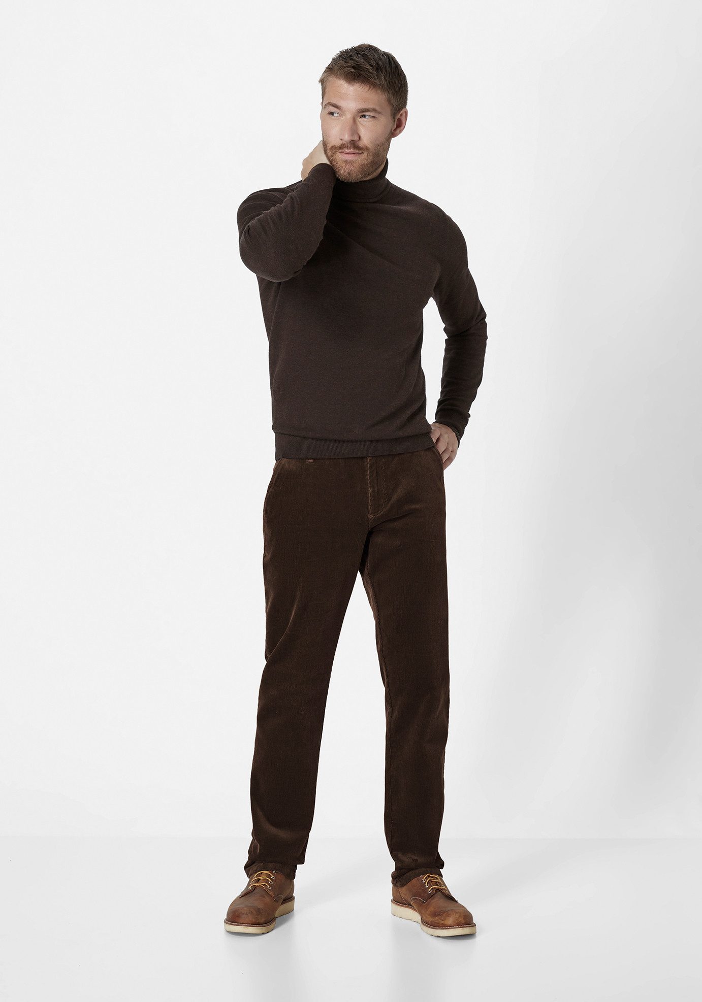 Redpoint Cordhose ODESSA Regular Fit Cordhose mit Stretch und elastischem Bund – Bild 5 von 5