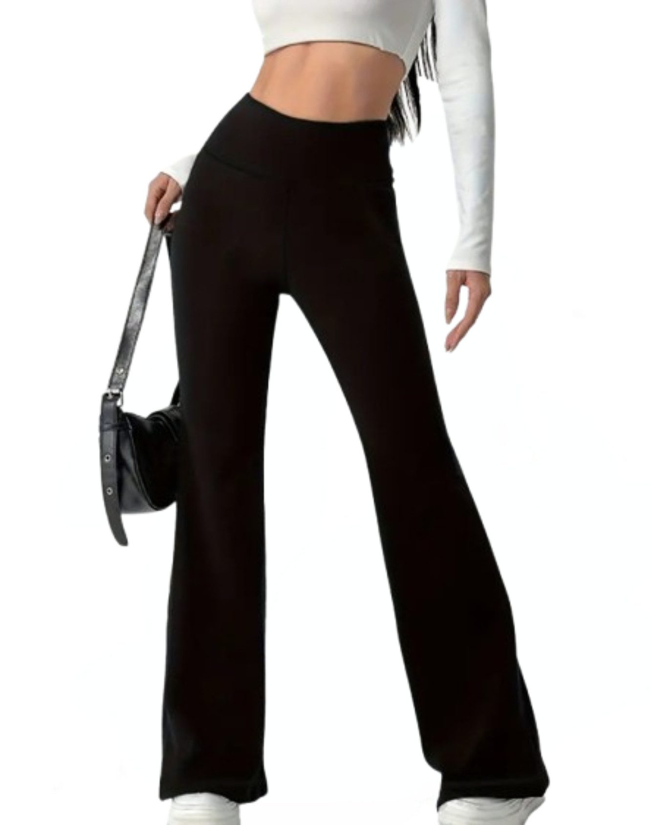 Blusmart Bootcuthose Damen-Leggings für Herbst und Winter (Fleece-Futter fü günstig online kaufen