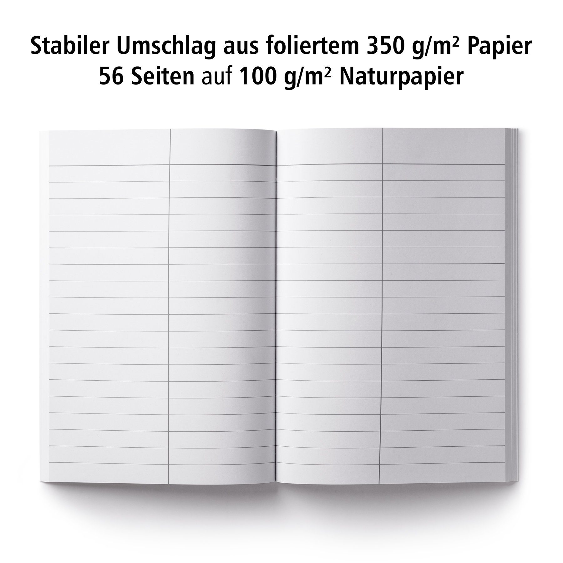itenga Vokabelheft itenga Vokabelheft Englisch DIN A5, 56 Seiten 100g Naturpapier