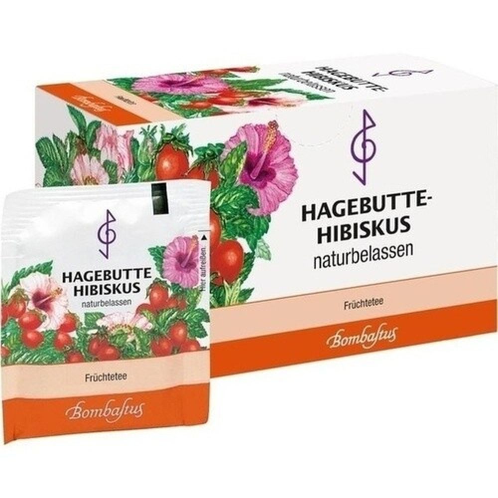 Bombastus-Werke AG Tee HAGEBUTTE HIBISKUS Filterbeutel 20X3g