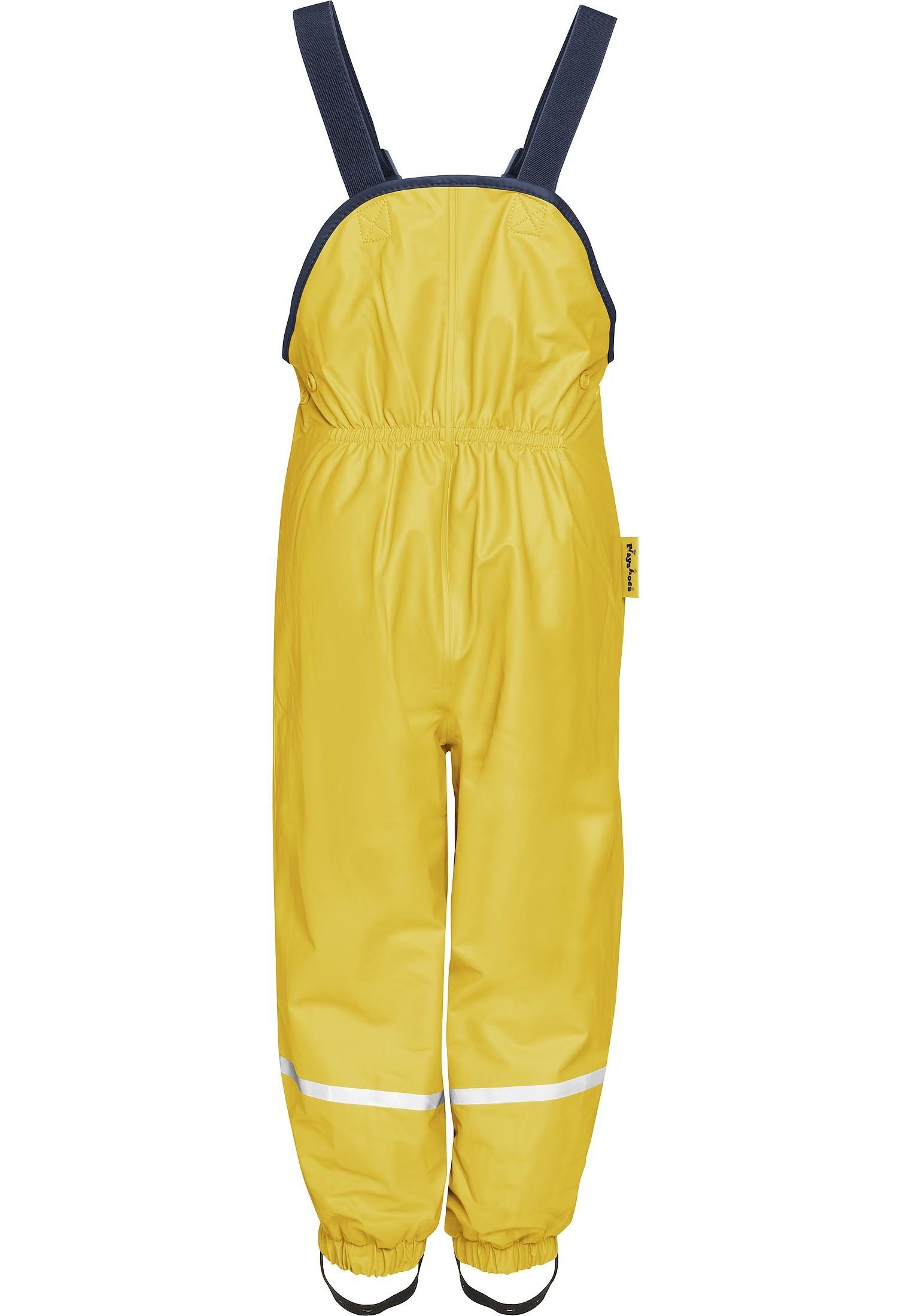 Regenhose Fleece-Trägerhose gefüttert