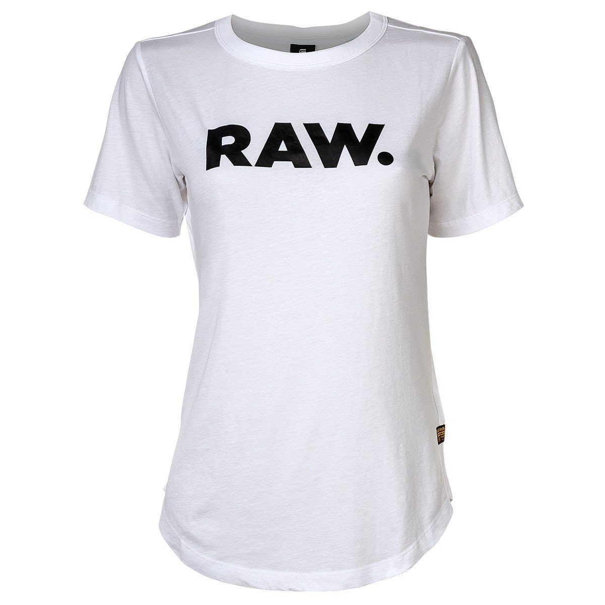 G-Star RAW T-Shirt Damen T-Shirt - RAW. slim, Rundhals, Kurzarm Weiß