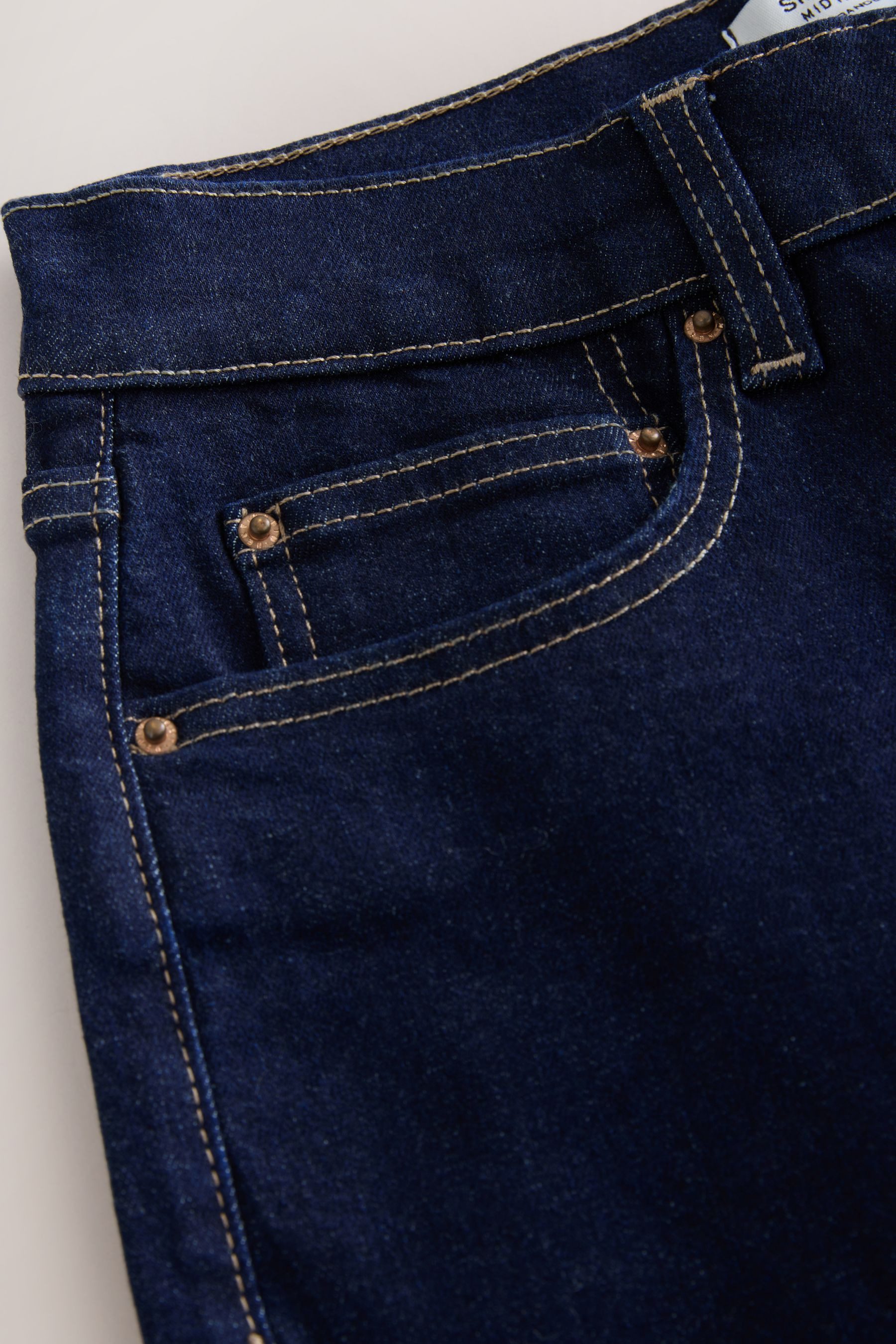 Next Skinny-fit-Jeans Skinny Fit Jeans mit Stretch und hohem Bund (1-tlg)