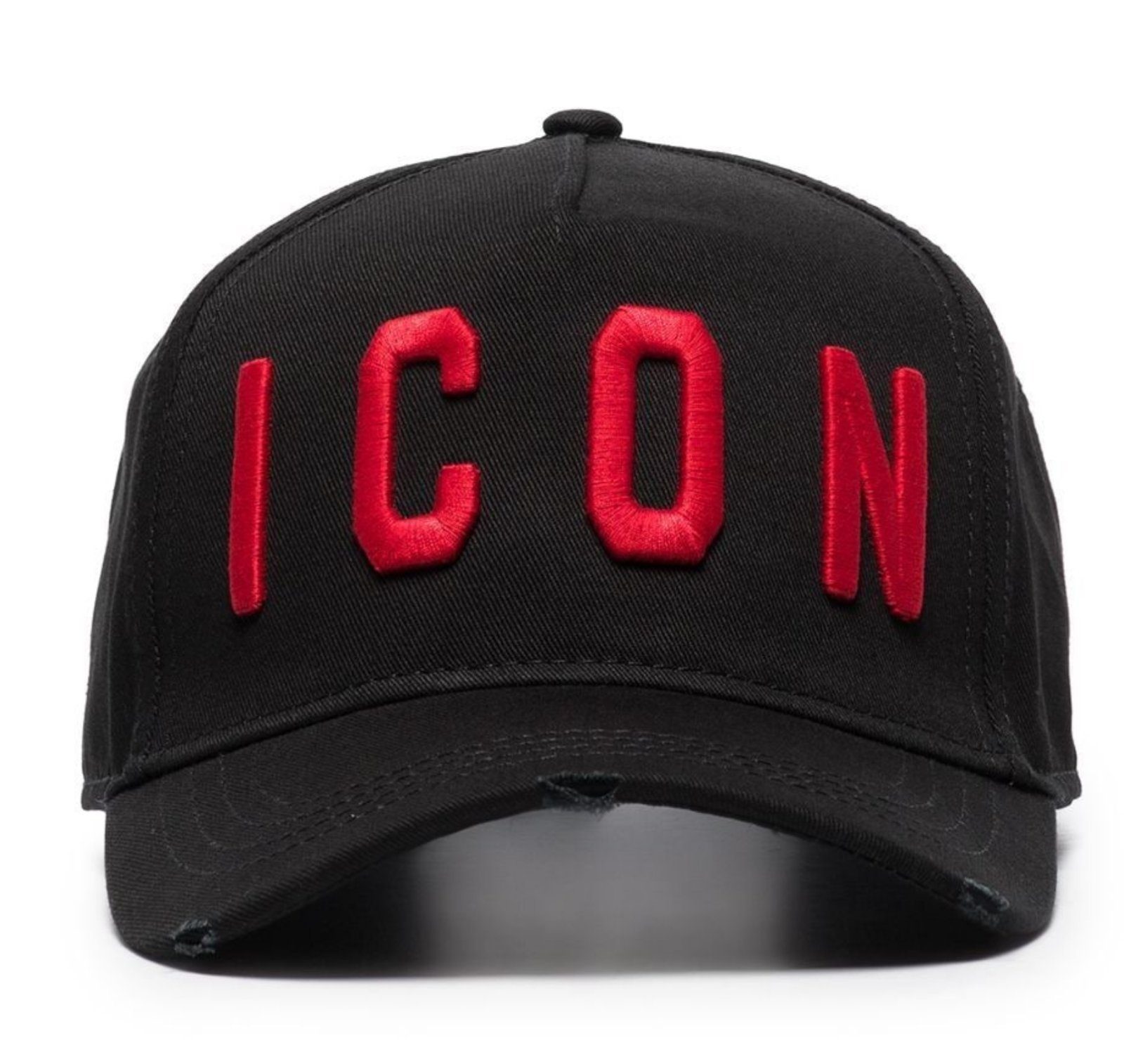 LOGO EMBROIDERED HAT Cap CAP Dsquared2 ICON CAPPY VINTAGE DSQUARED2 BLACK Baseball BASEBALL