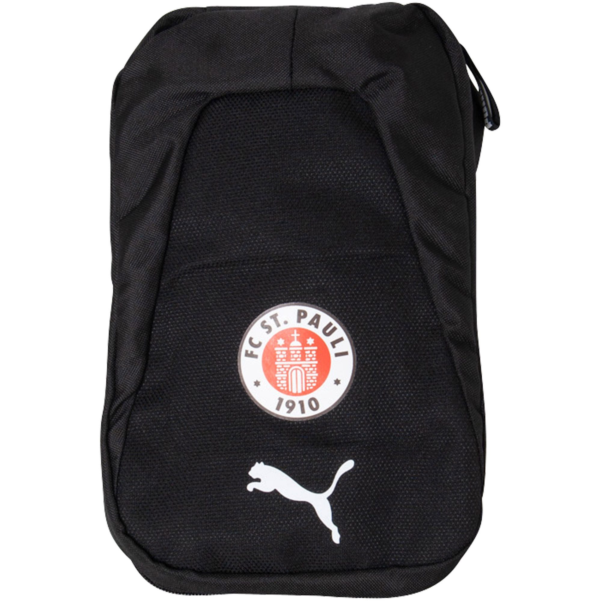 FC St. Pauli Kulturbeutel FC St. Pauli - PUMA Kulturtasche Logo zum Aufhängen - schwarz