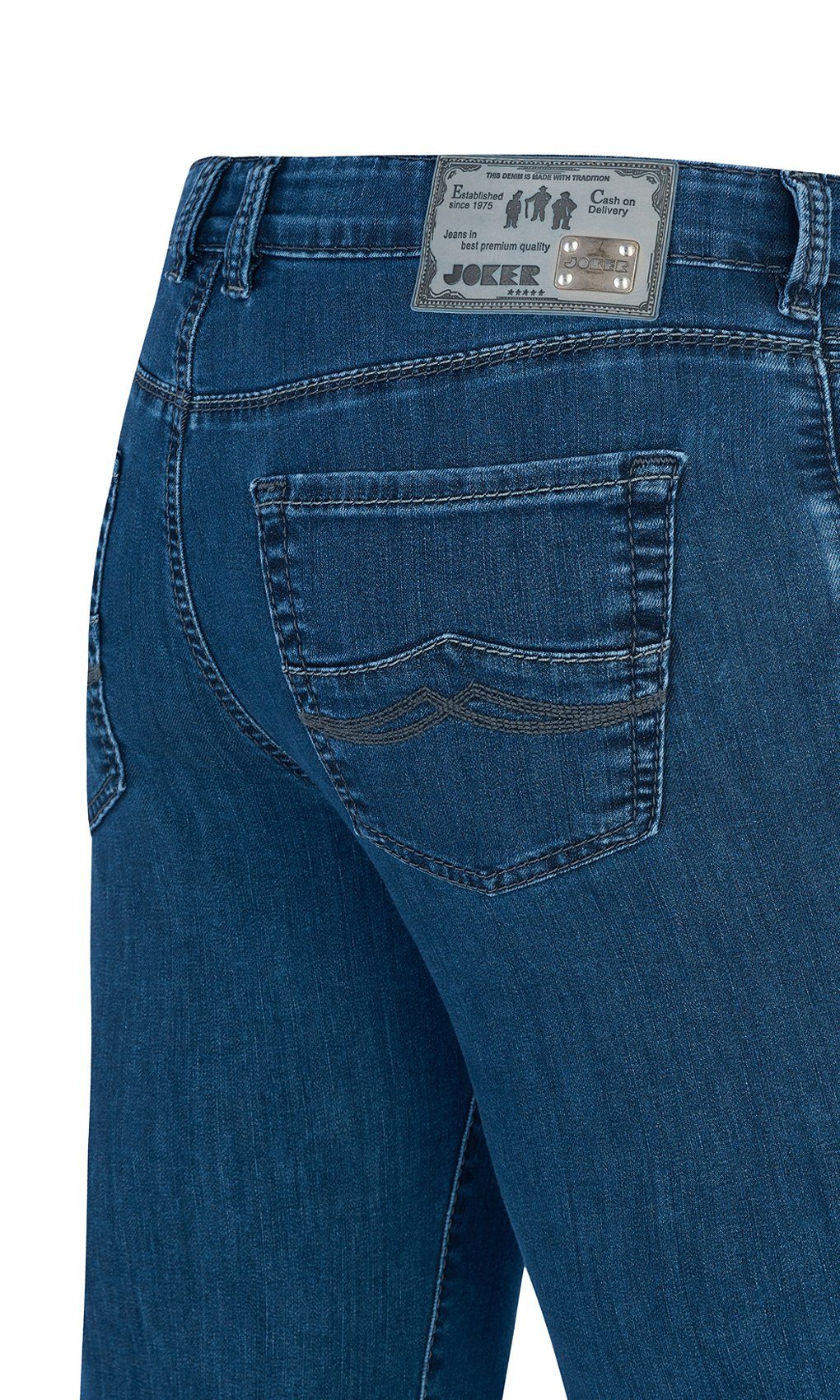 Joker 5-Pocket-Jeans Freddy 1982430 Premium Stretch – Bild 4 von 4
