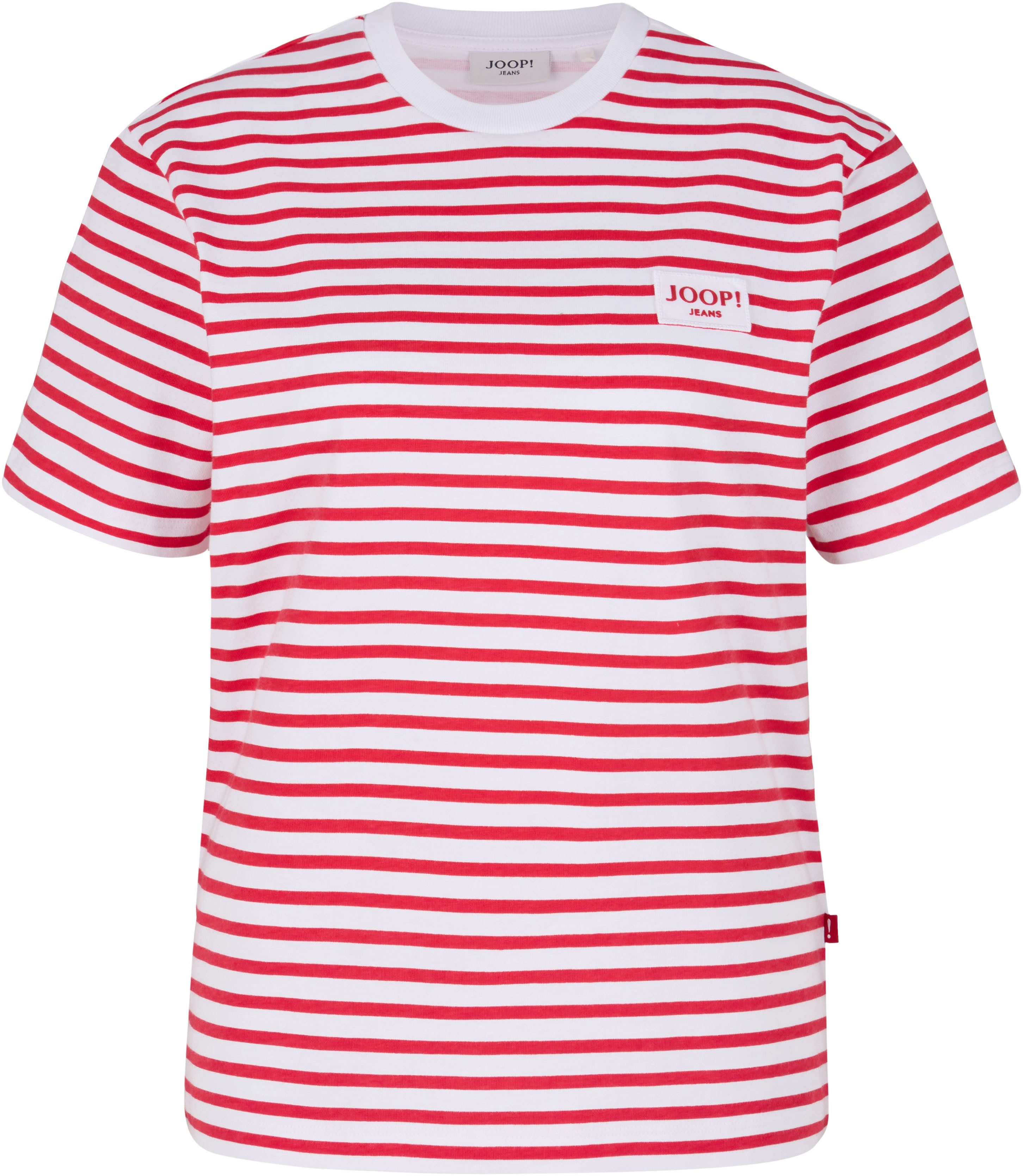 Joop Jeans Rundhalsshirt Teele mit Streifen günstig online kaufen