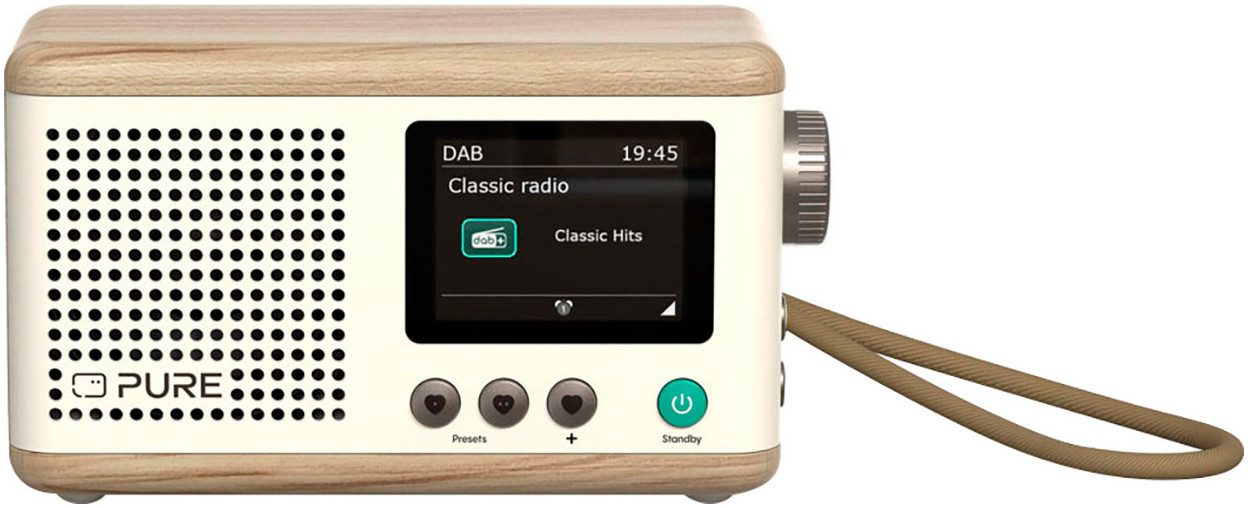 Pure Classic Mini Digitalradio (DAB) (Digitalradio (DAB), UKW mit RDS, 5 W)
