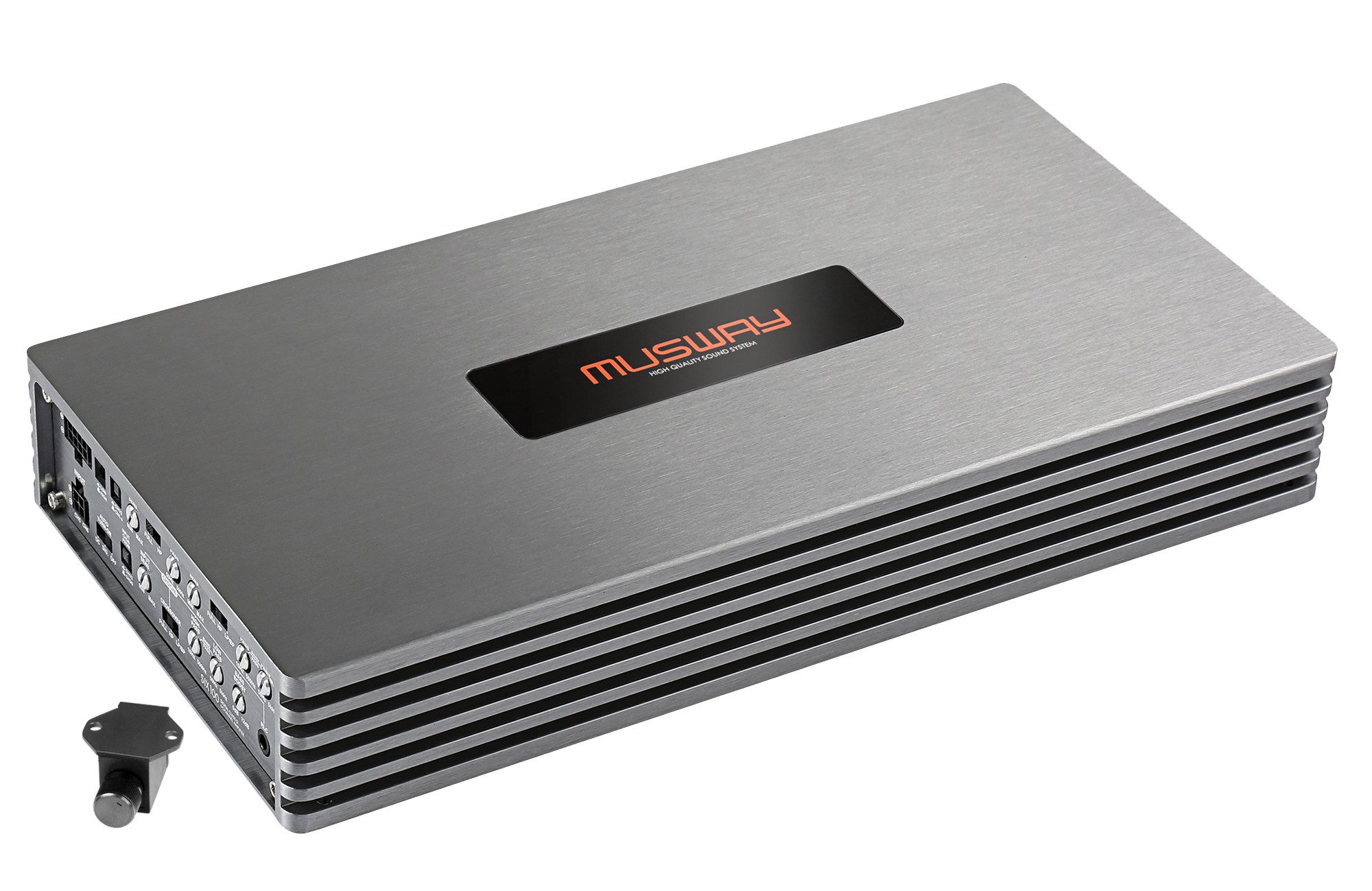 Musway SIX100 6-Kanal Class-D Verstärker / Endstufe 1080 WATT RMS Endverstärker (Anzahl Kanäle: 6)