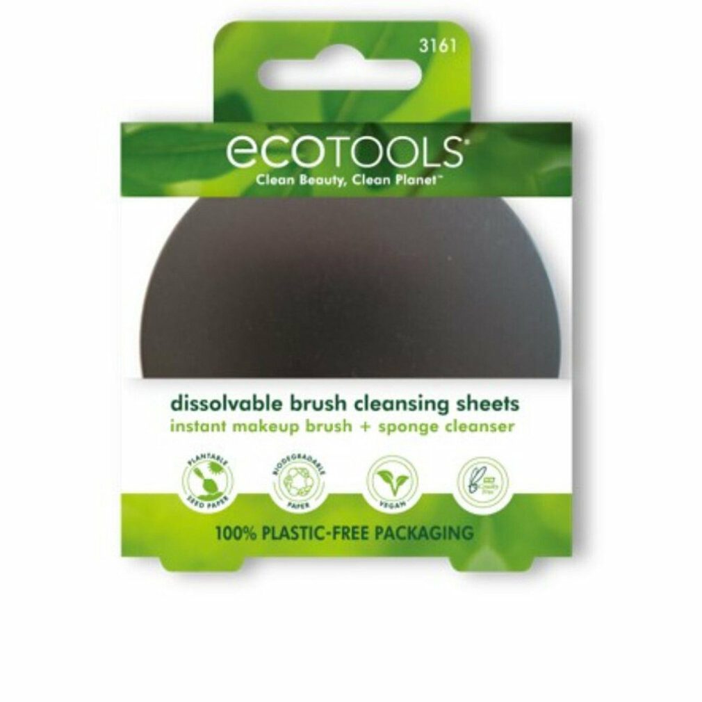 Ecotools Maskenpinsel DISSOLVABLE BRUSH cleansing sheets 30 ud