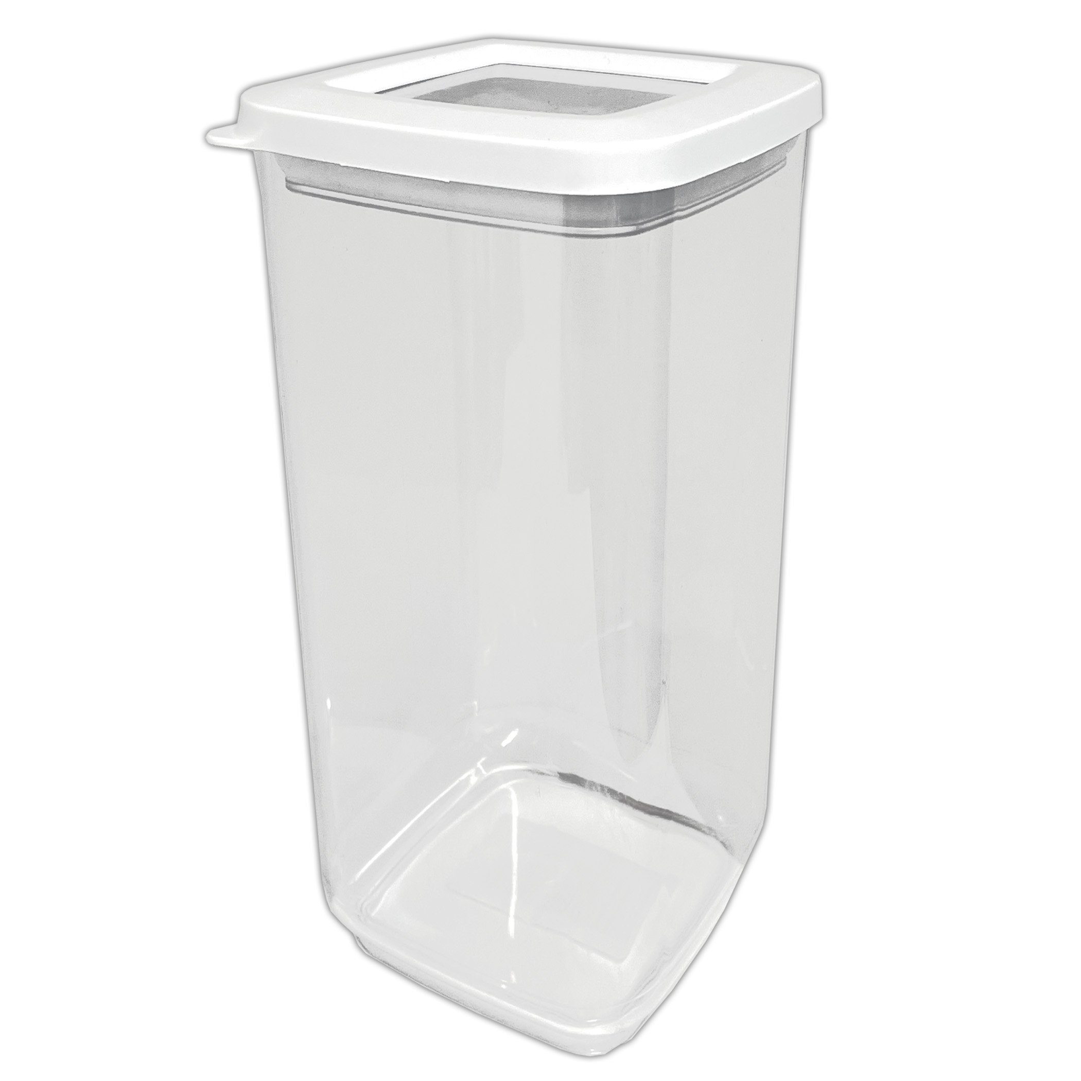 Aufbewahrungsbox Gummidichtung Vorratsbehälter, Liter), 1,7 Liter, 2x (Set, 2x HAC24 Lebensmittel Frischhaltedosen 1 mit 1,3 Vorratsdose 2x Deckel 6-tlg., Kunststoff, Müslidose Liter,