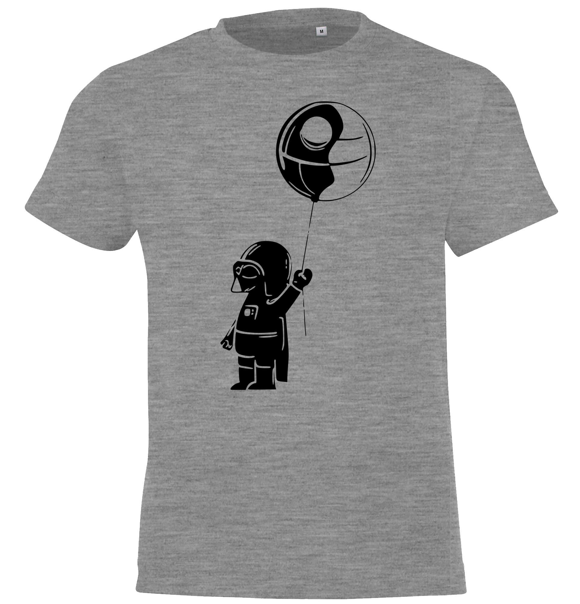 Youth Designz T-Shirt Baby Vater Kinder Shirt für Jungen und Mädchen mit trendigem Frontprint Grau
