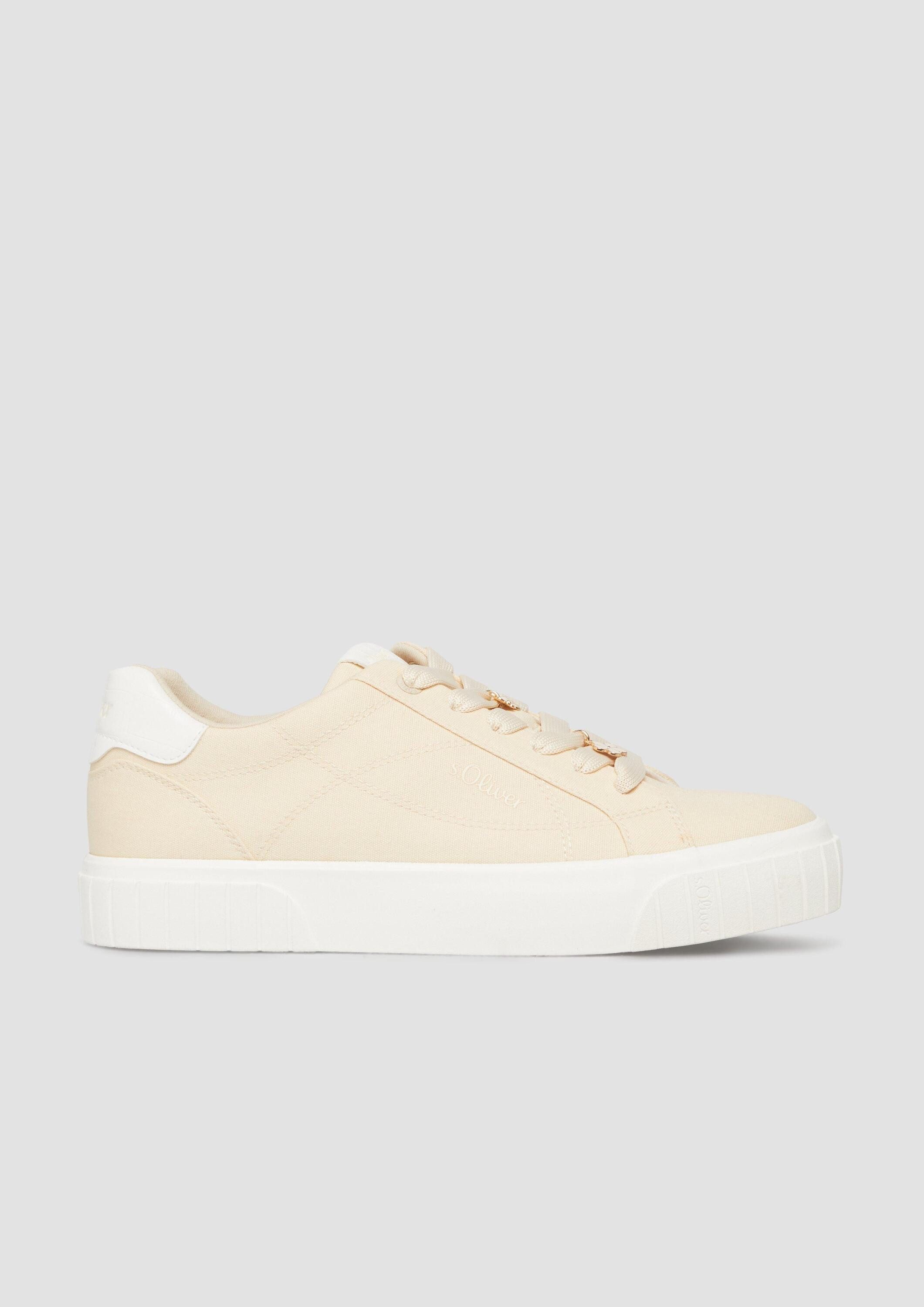 s.Oliver Sneakers Sneaker Textil-Sneaker mit Schnürung