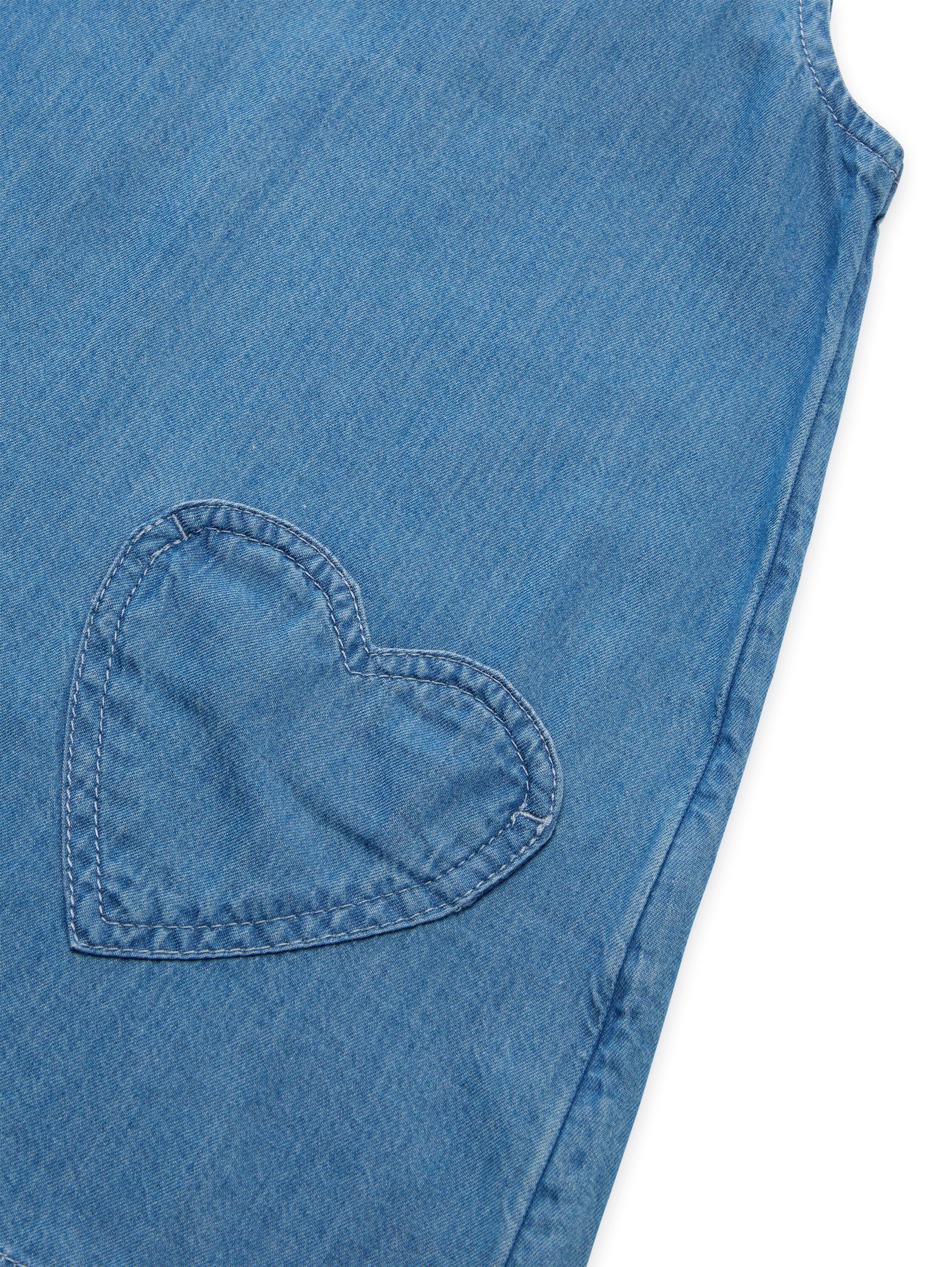 TOM TAILOR A-Linien-Kleid mit Herzchen Taschen