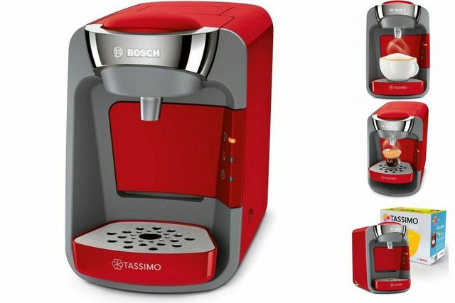 BOSCH Kapselmaschine Kapsel-Kaffeemaschine BOSCH Tassimo Suny TAS32 800 ml 1300 W