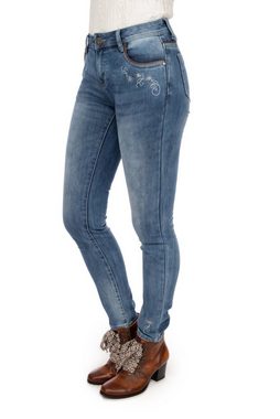 Hangowear Trachtenhose Jeanshose lang WENCKE denim