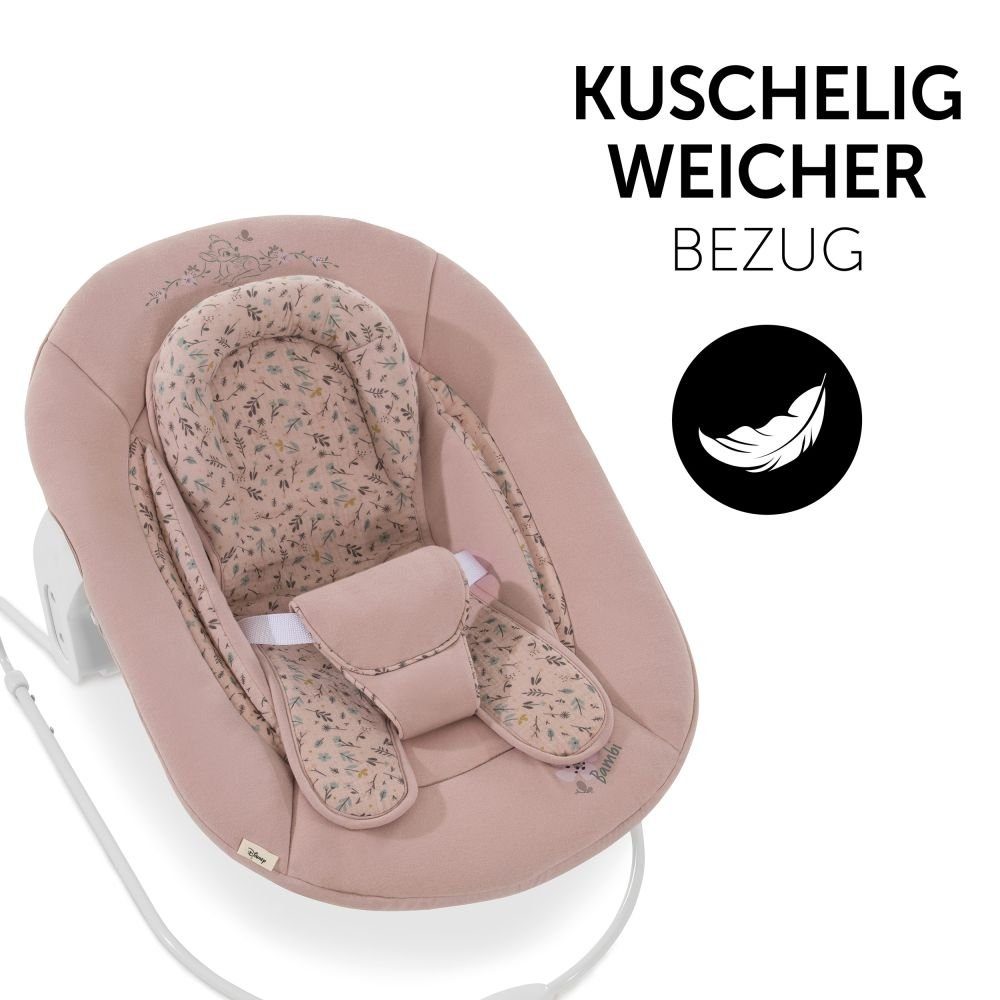 inkl. ab für Sitzauflage Babystuhl Hauck Hochstuhl White Rose (Set), Alpha Aufsatz Bambi Holz Plus Newborn Set & Neugeborene Geburt