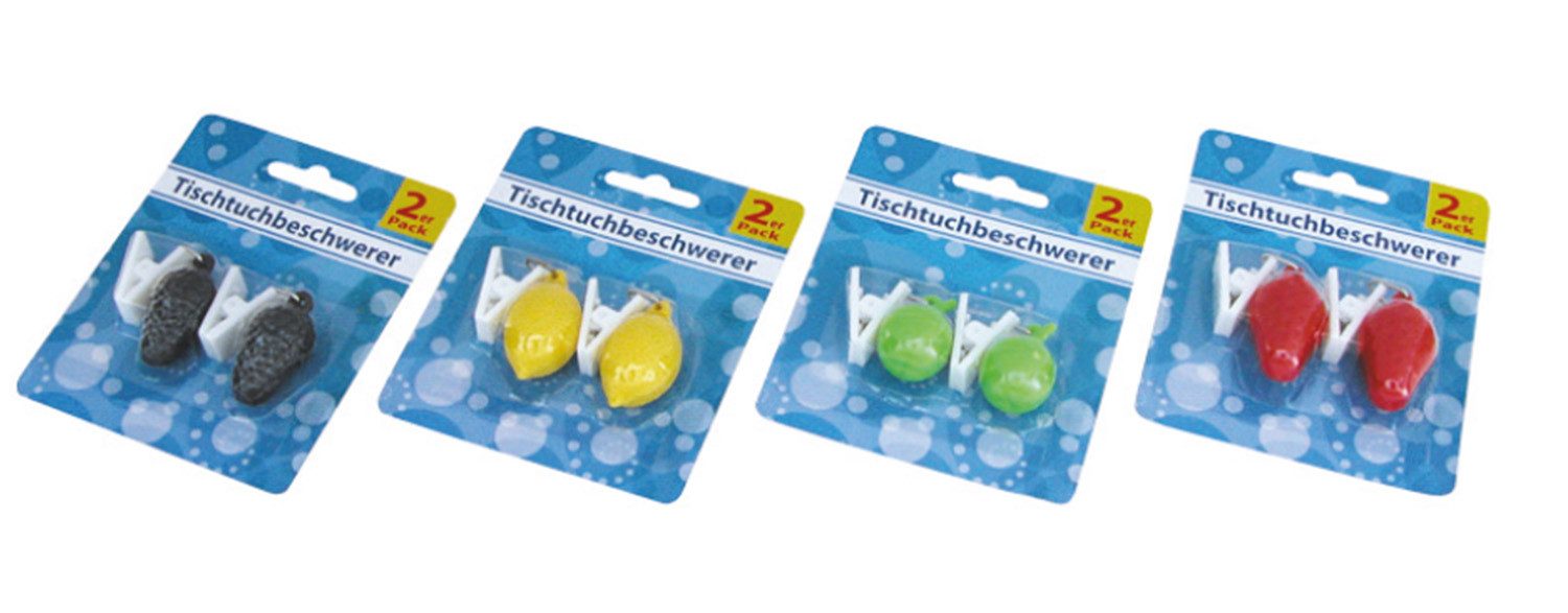 Tischtuchklammer 8er Set Tischtuchgewichte